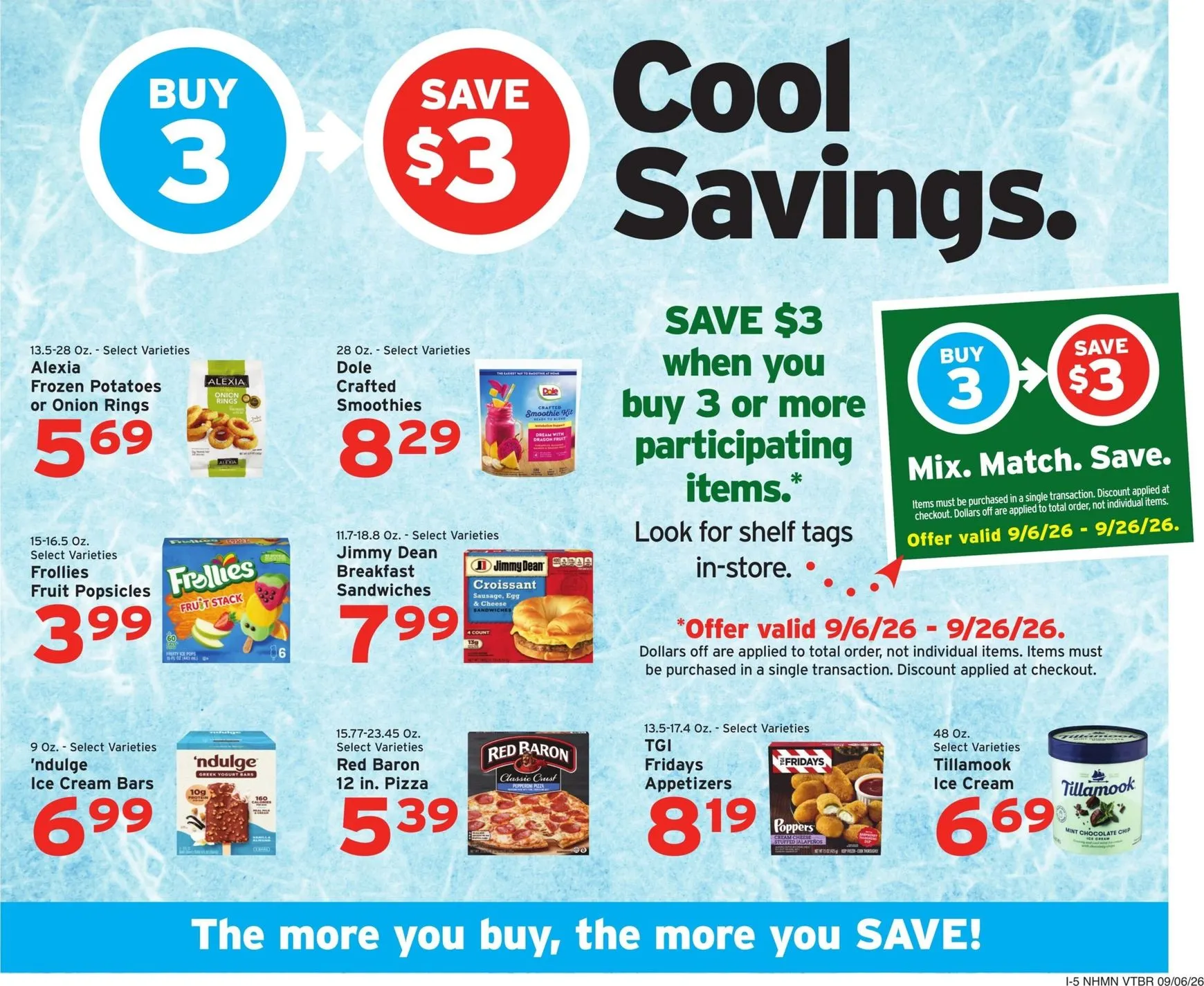 Weekly promotion Hannaford - Value that adds up. Fall into great prices. spanning from September 6 to September 12 2026 - Page 13 for Catalogue 365