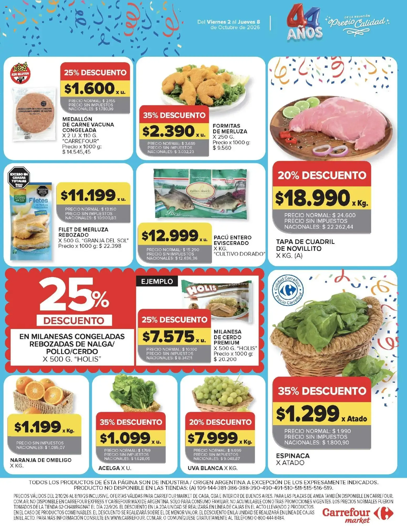 Ofertas de Carrefour Ofertas || del 02/10/2026 - 08/10/2026 || Promociones 2 de octubre al 8 de octubre 2026 - Página 52 del catálogo
