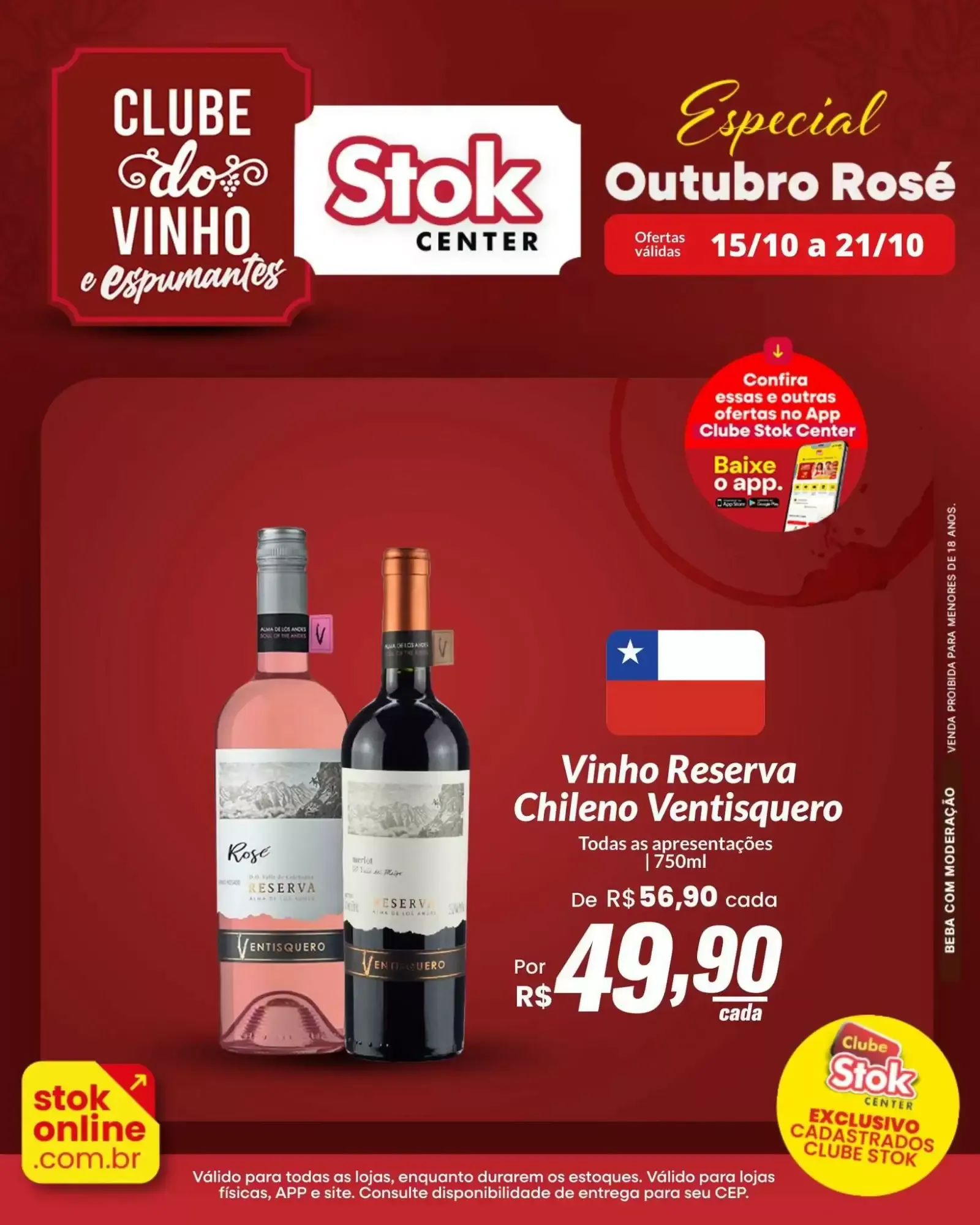Encarte de Stok Center: Clube do Vinho e Espumantes - Especial Outubro Rosé 15 de outubro até 21 de outubro 2026 - Pagina 3