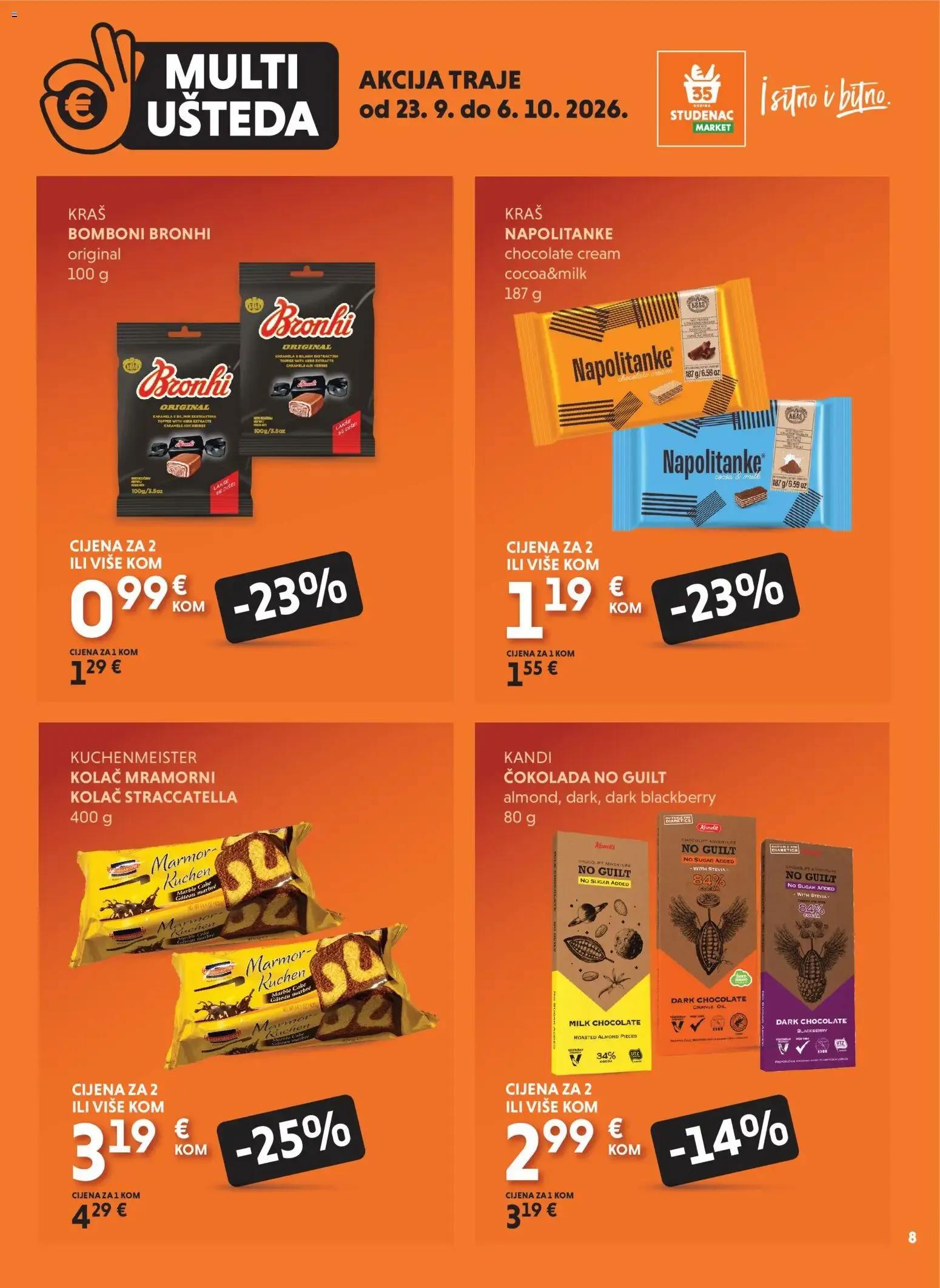 Katalog Multi Ušteda od 23. rujna do 6. listopada 2026. - Pregled Stranica 8