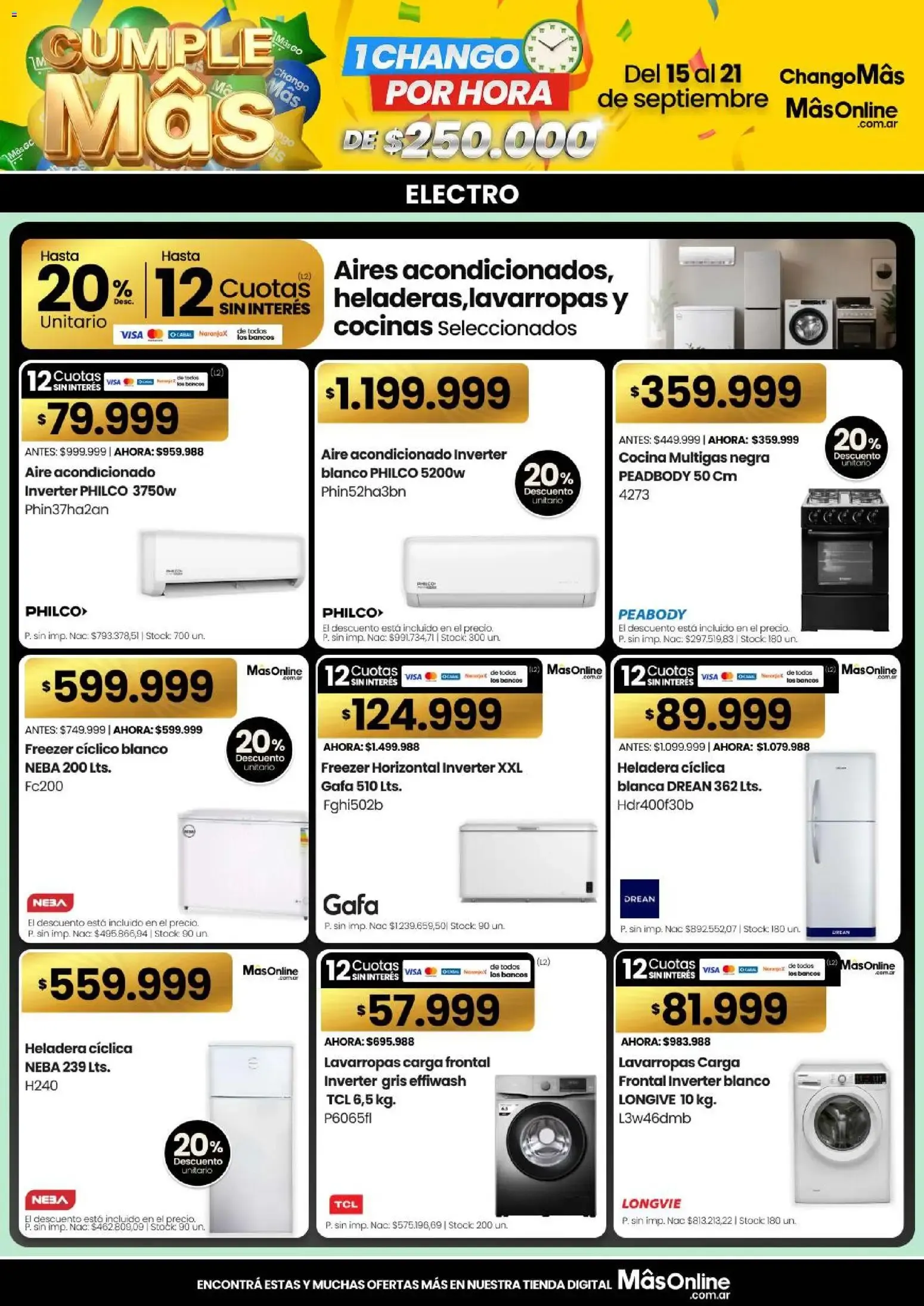 Ofertas de Changomas Ofertas || del 15/09/2026 - 21/09/2026 || Catálogo 15 de septiembre al 21 de septiembre 2026 - Página 8 del catálogo