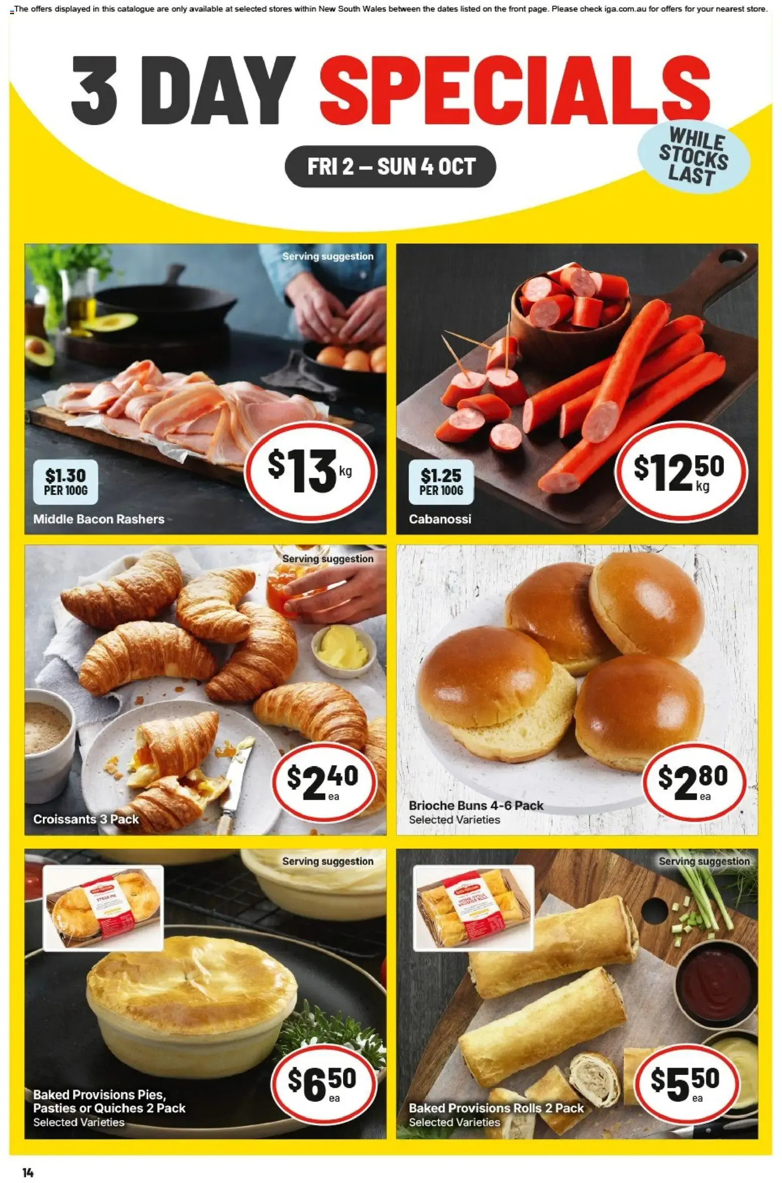 3 DAY SPECIALS - Catalogue valid from 2 October to 4 October 2026 - page 2