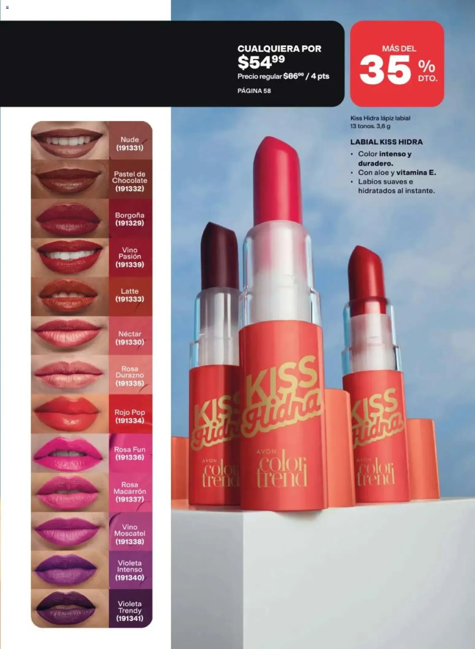 Catálogo de AVON CATÁLOGO PDF - AVON campaña 12 2026 31 de julio al 9 de septiembre 2026 - Pagina 55