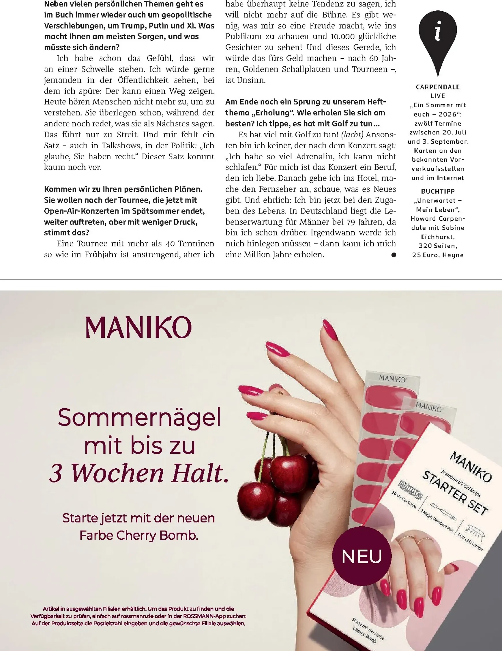ROSSMANN - Centaur Prospekt – von Mittwoch 01.07.2026 bis Freitag 31.07.2026 von 1. Juli bis 31. Juli 2026 - Prospekt seite 38