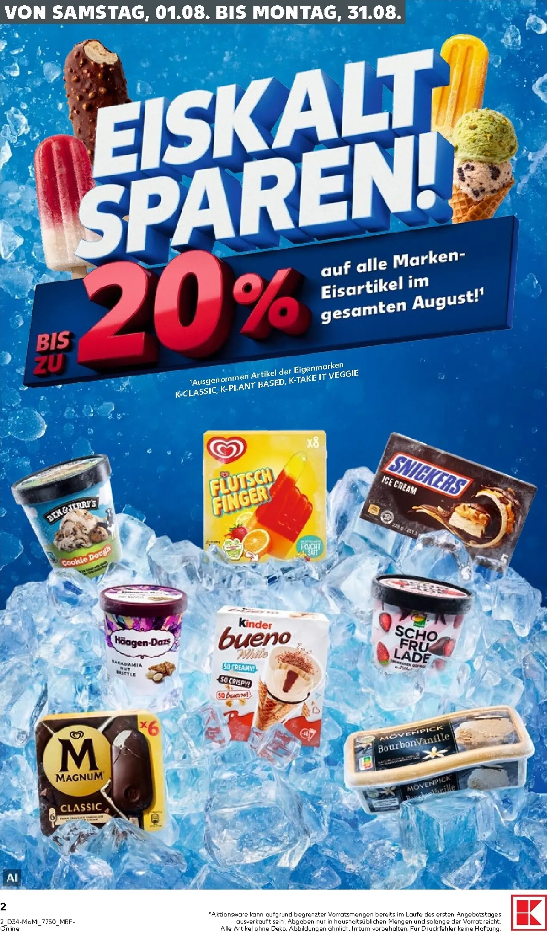 Kaufland - Richtig Sparen Prospekt nächste Woche – von Montag 17.08.2026 bis Mittwoch 19.08.2026 von 17. August bis 19. August 2026 - Prospekt seite 2