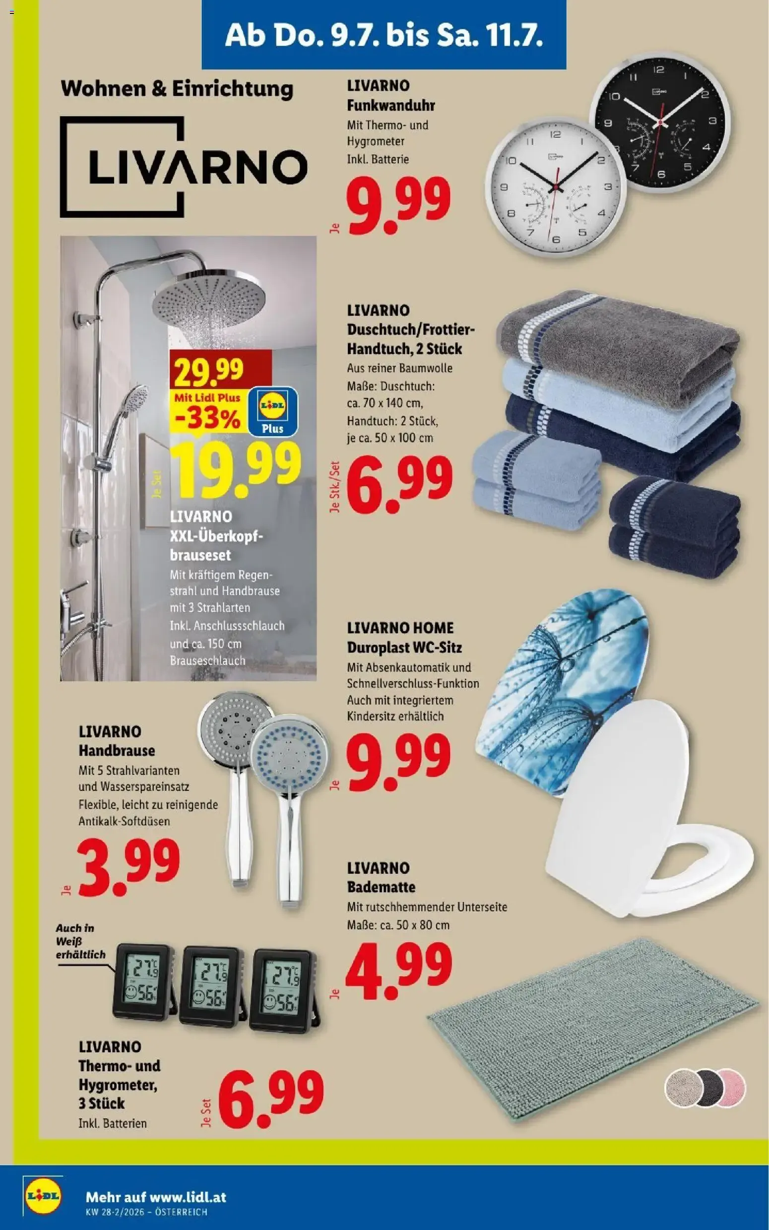 Lidl - Flugblatt ab 09.07.2026 - Angebote ab donnerstag von 9. Juli bis 11. Juli 2026 - Flugblätt seite  22