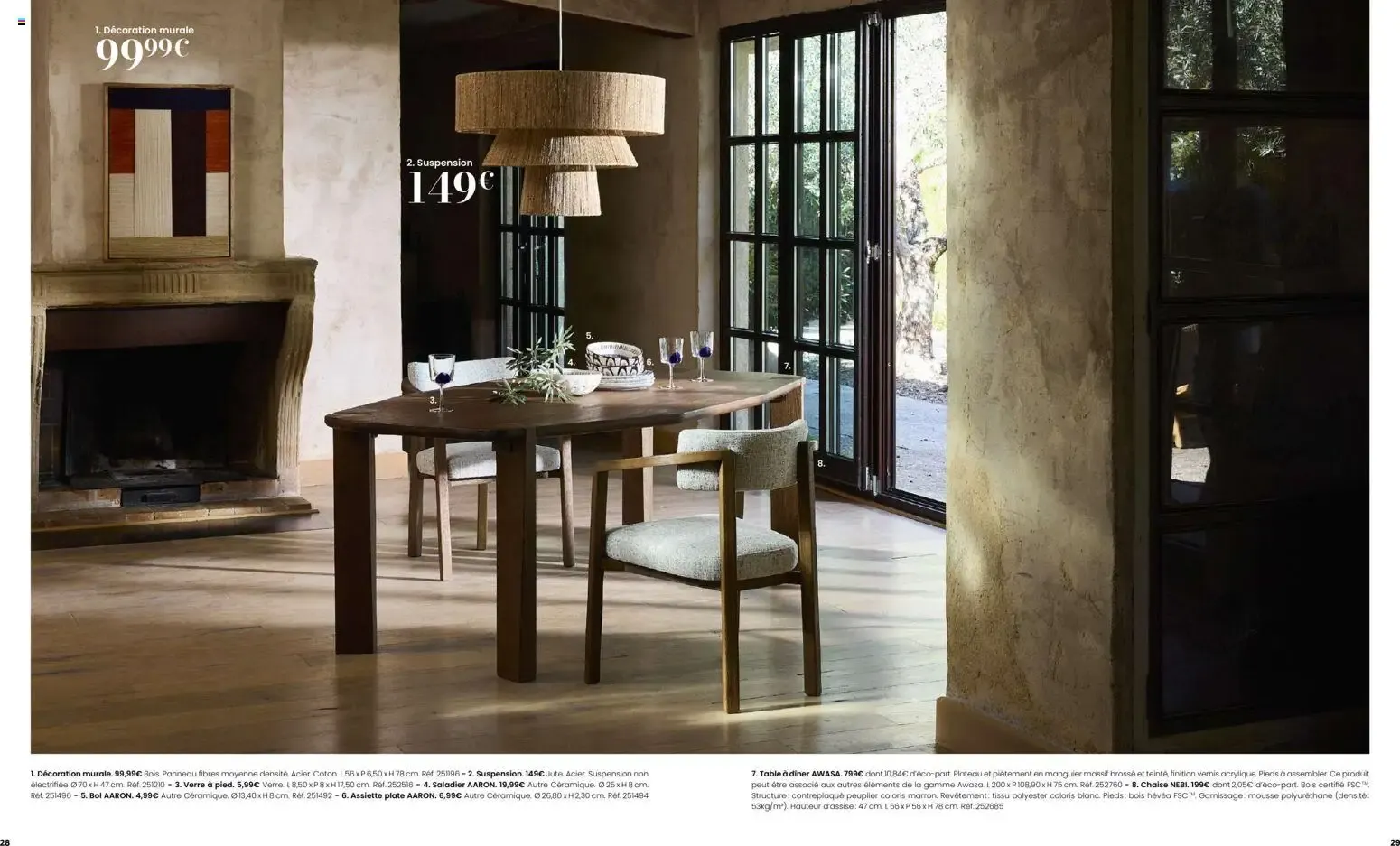 Maisons du Monde - Itinéraire Estival Collection Printemps - Été 2026 du 16 février au 1 septembre 2026 - Catalogue page 15