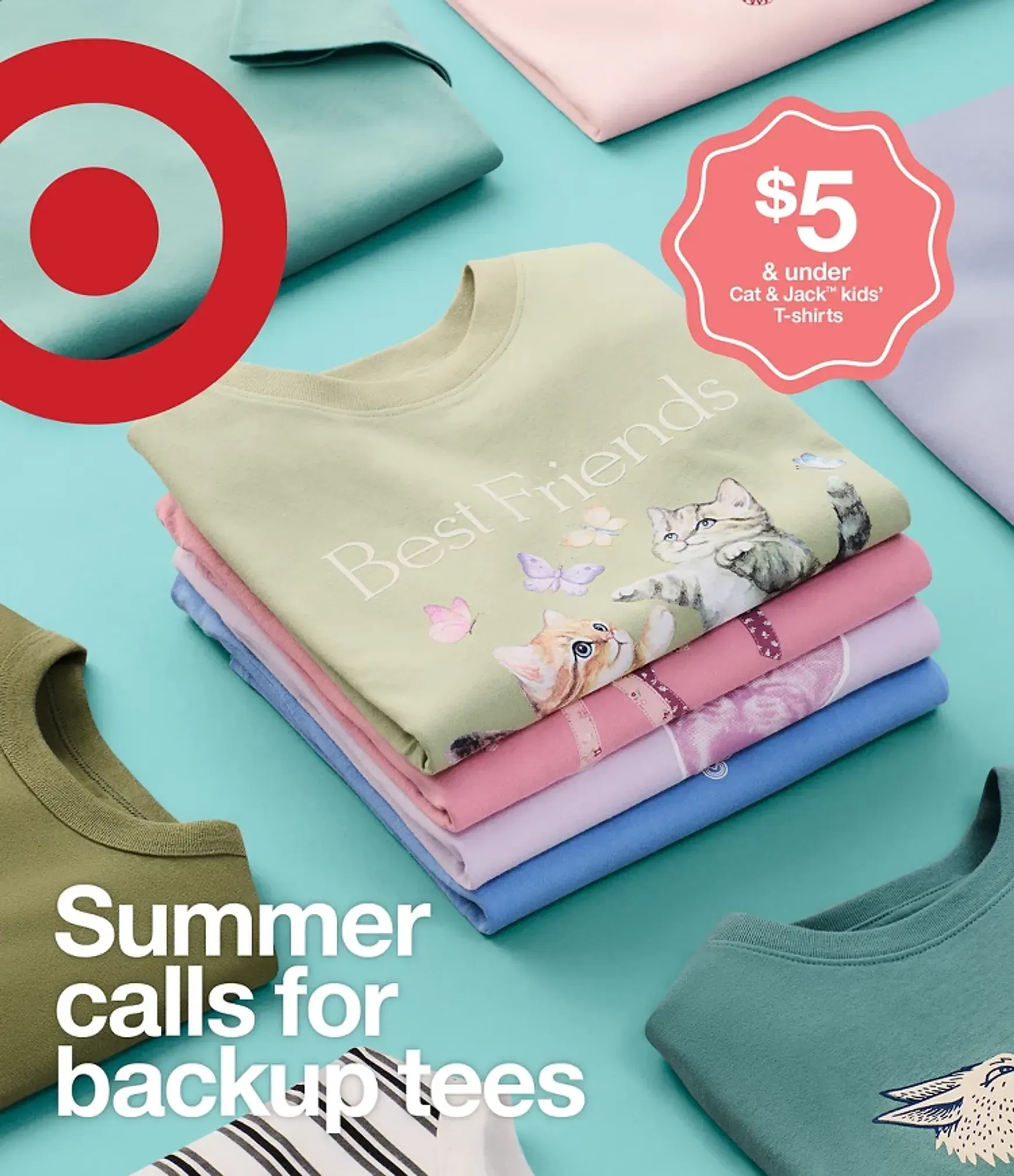 Summer calls for backup tees - Cat & Jack™ kids' T-shirts
