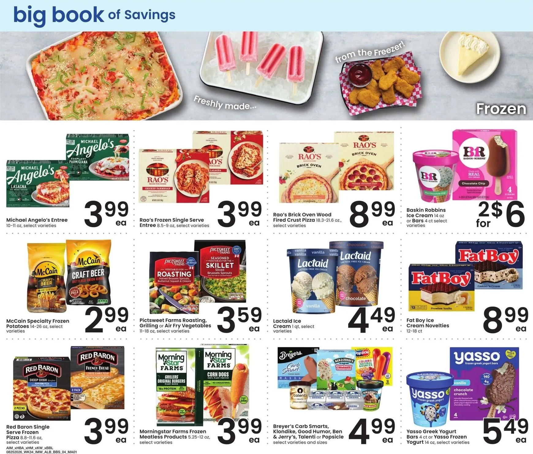 Weekly ad Current Albertsons - Big Book of Savings leaflet valid from Tuesday 08/25/2026 to Monday 09/28/2026 from August 25 to September 28 2026 - Page 4