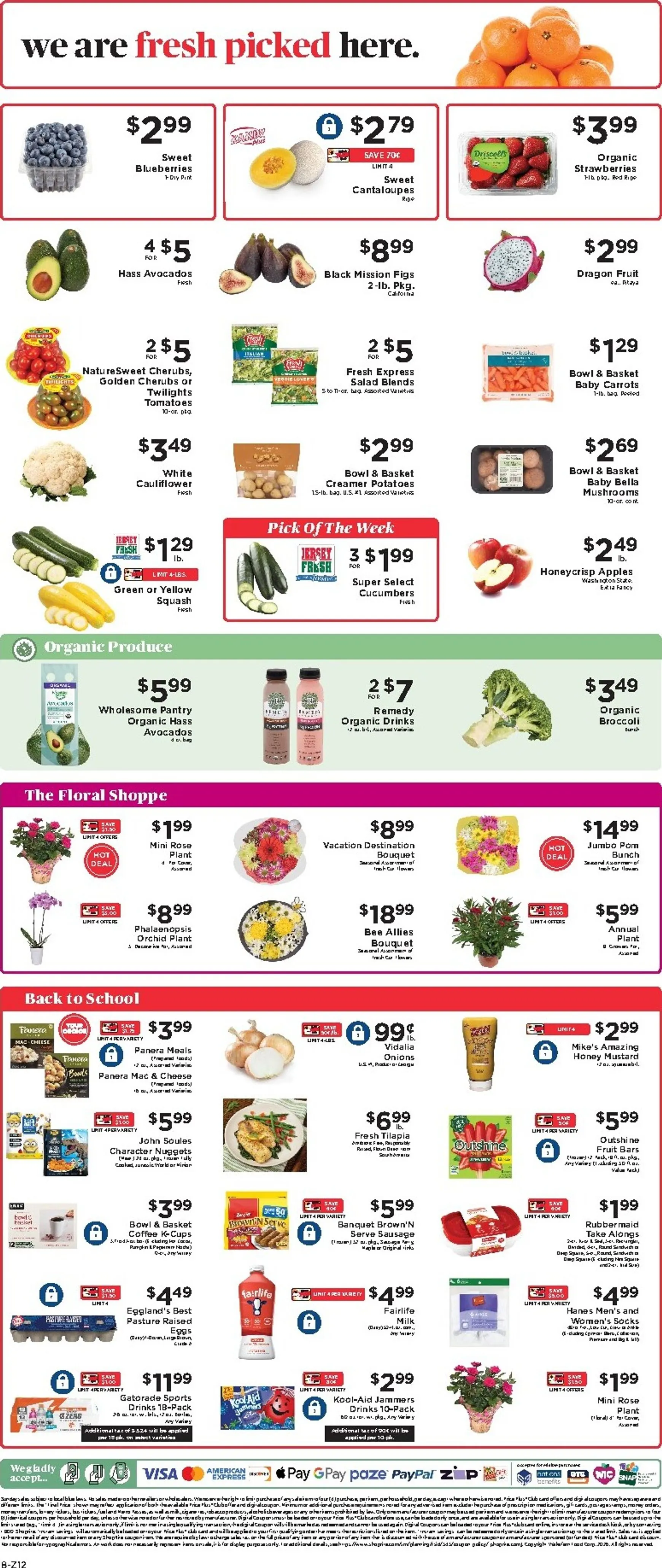 Weekly promotion Current ShopRite leaflet valid from Sunday 08/16/2026 to Saturday 08/22/2026 spanning from August 16 to August 22 2026 - Page 9 for Catalogue 365