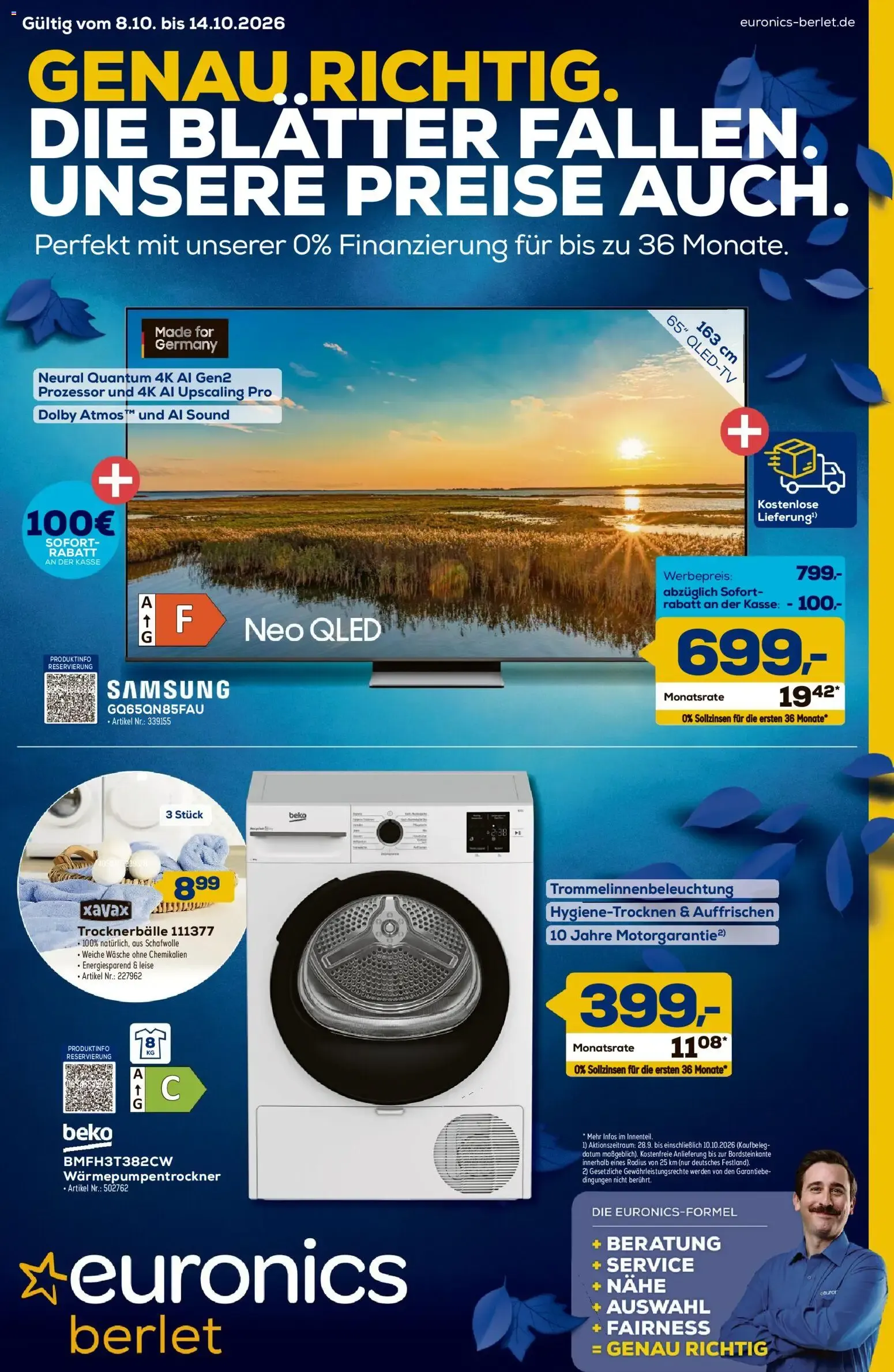 Euronics Prospekt (ab 08.10.2026) zum Blättern