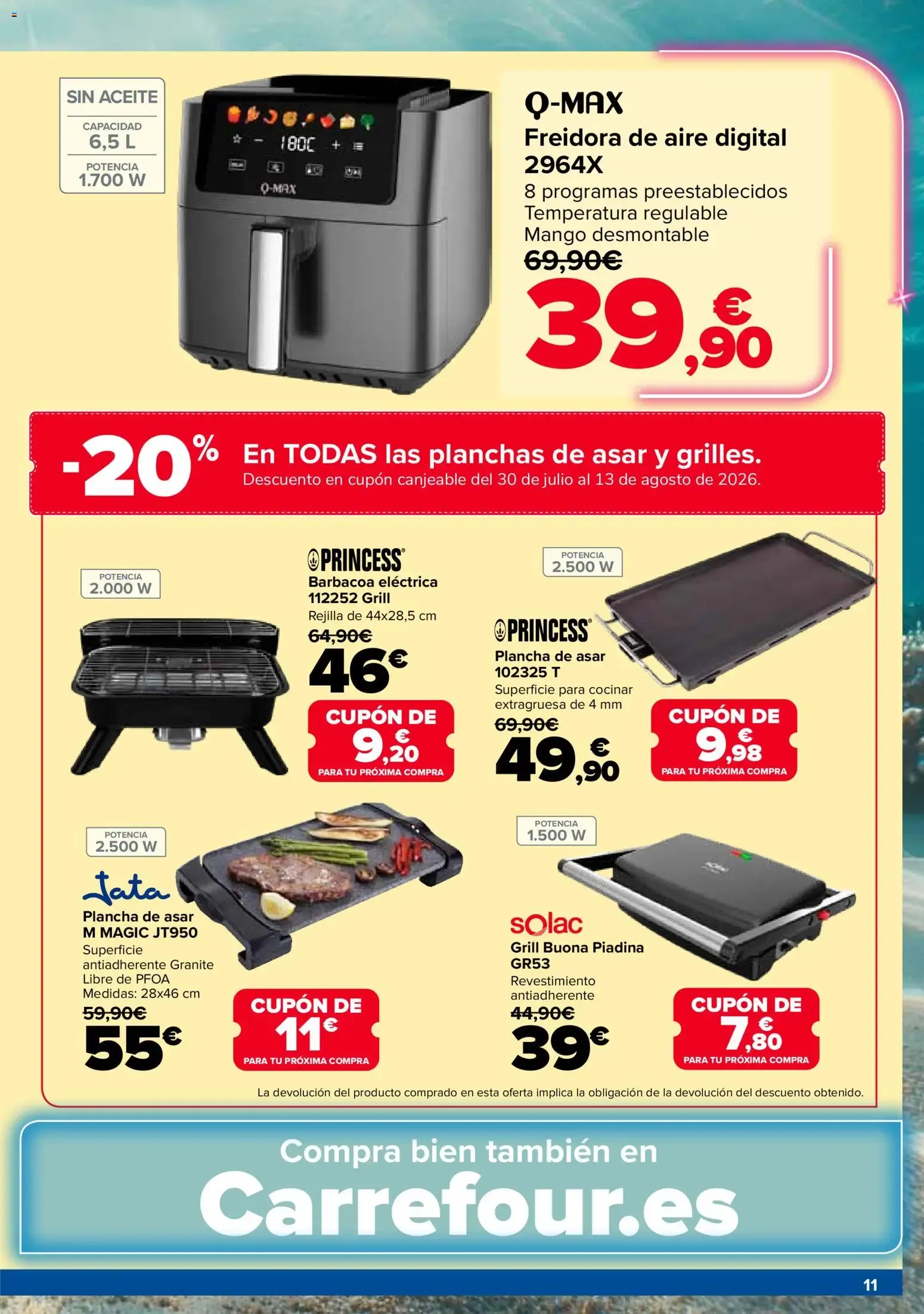 Catálogo de Carrefour Electroverano 14 de julio al 29 de julio 2026 - Página 11