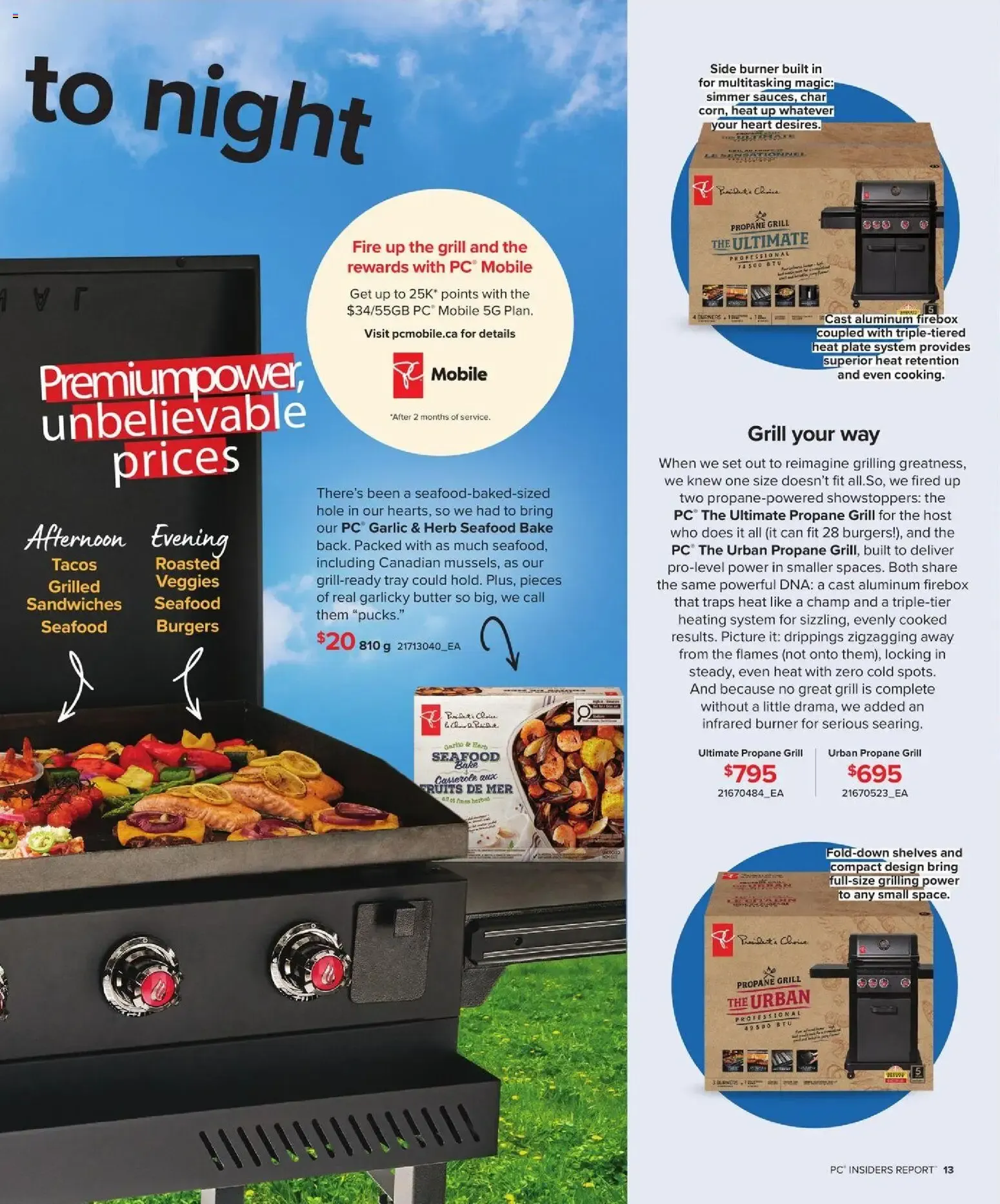 President's Choice Insiders Report Summer from May 14 to July 8 2026 - flyer page 13