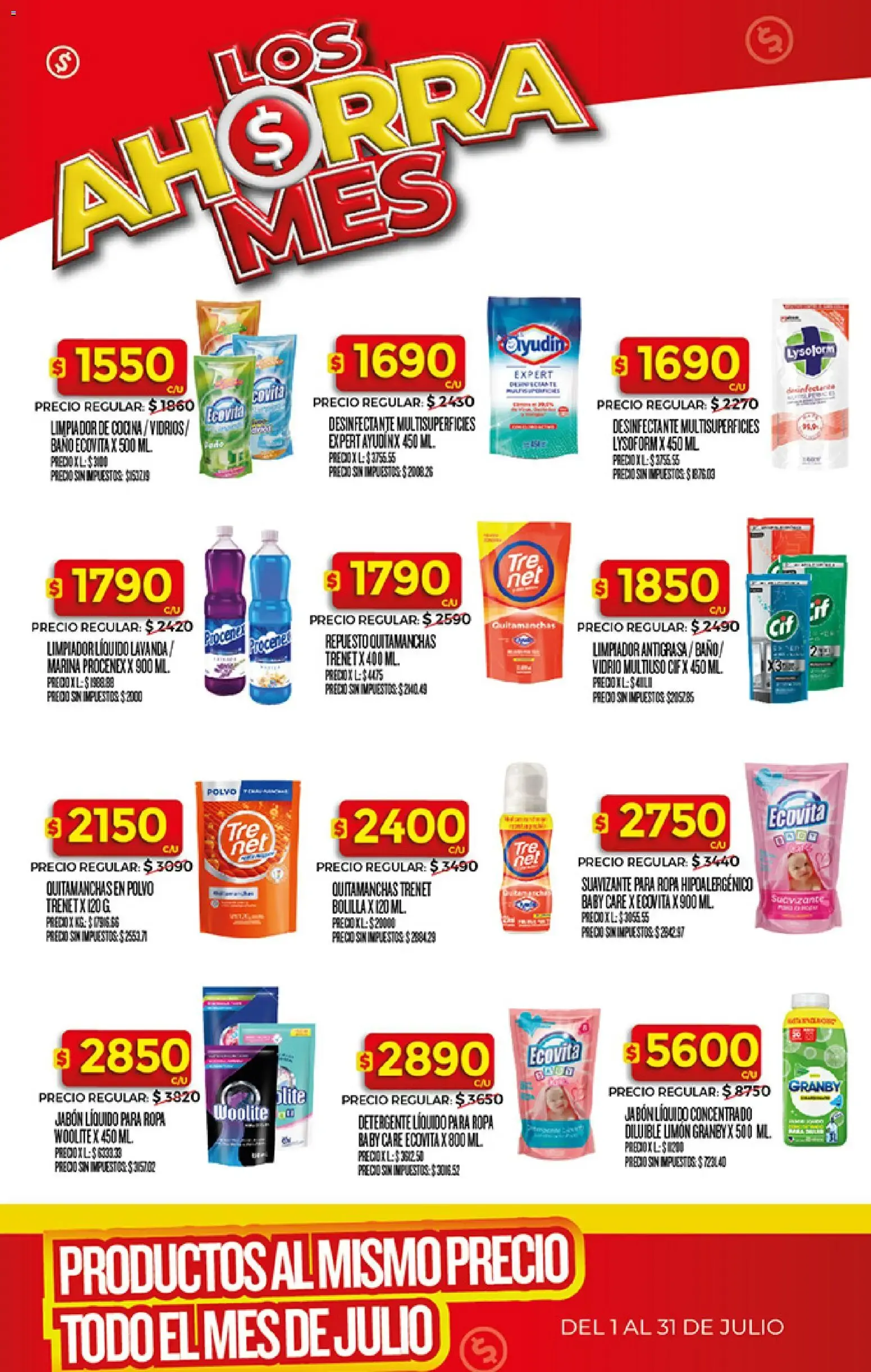 Ofertas de Los Ahorra Mes 1 de julio al 31 de julio 2026 - Página 20 del catálogo
