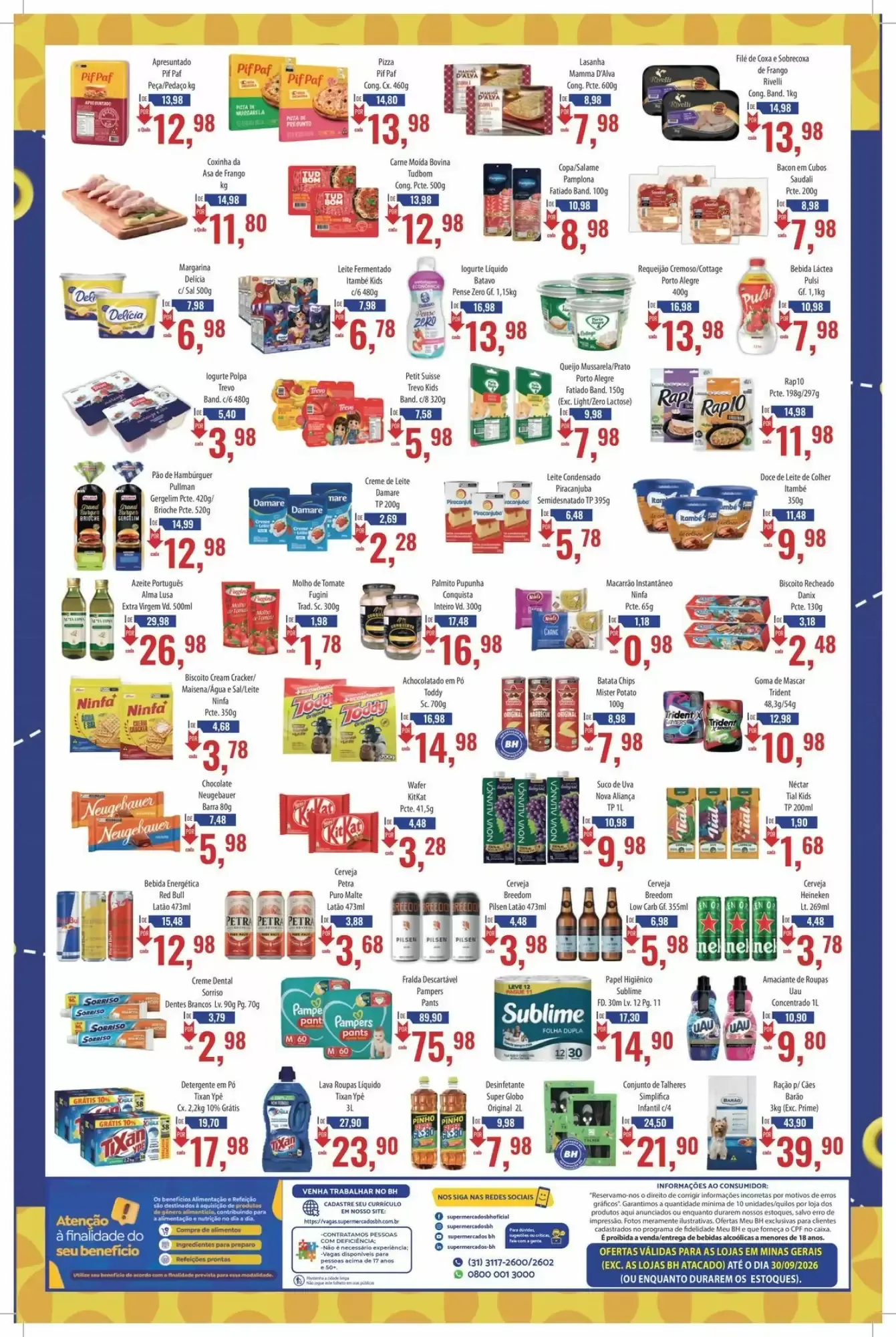 Encarte de Folheto Supermercados BH 17 de setembro até 30 de setembro 2026 - Pagina 2