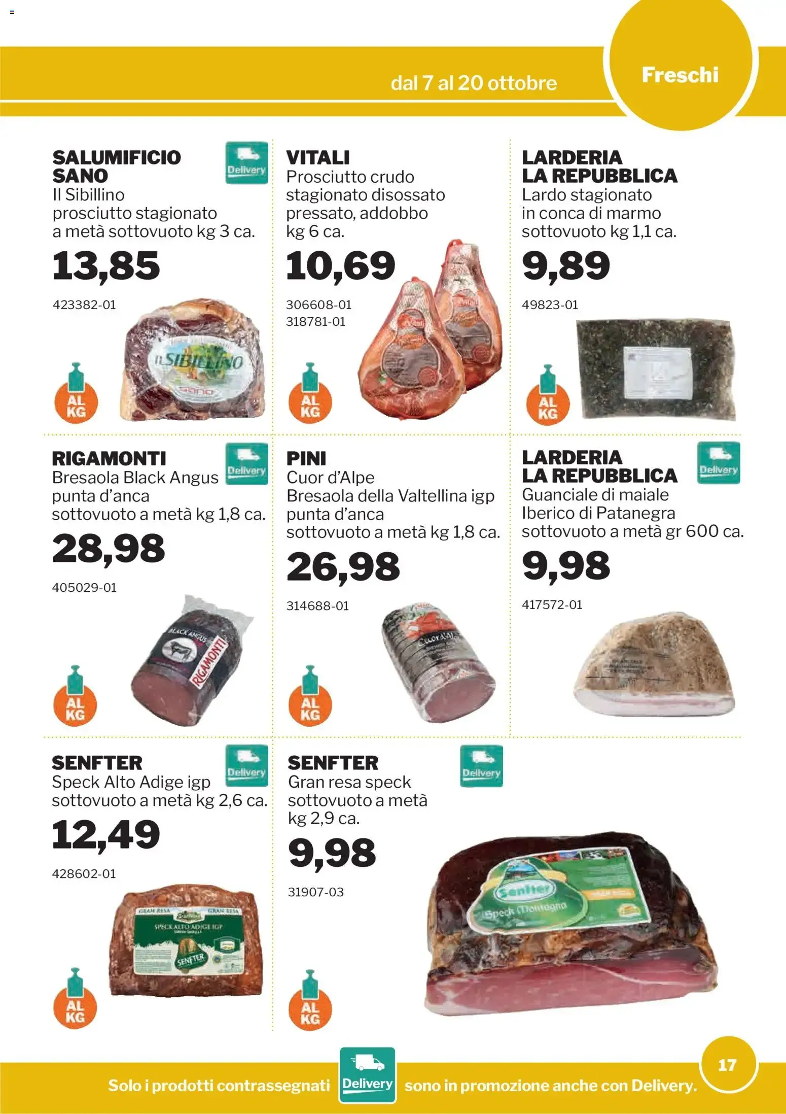 GrosMarket Promozioni Volantino da 7 ottobre a 20 ottobre di 2026 - Pagina del volantino 17