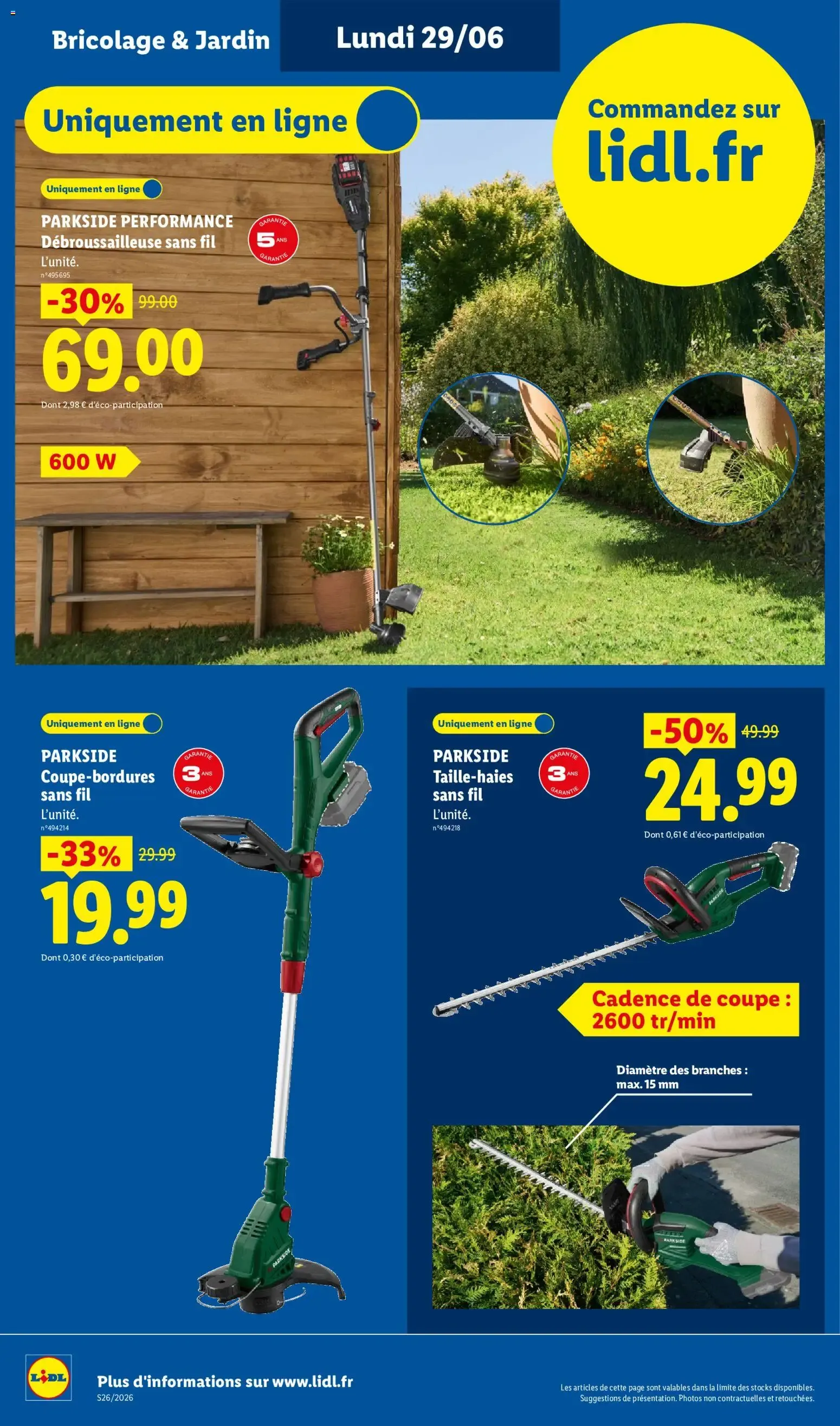 Catalogue LIDL du 25/06/2026 | Promo prospectus en ligne du 25 juin au 1 juillet 2026 - Catalogue page 66