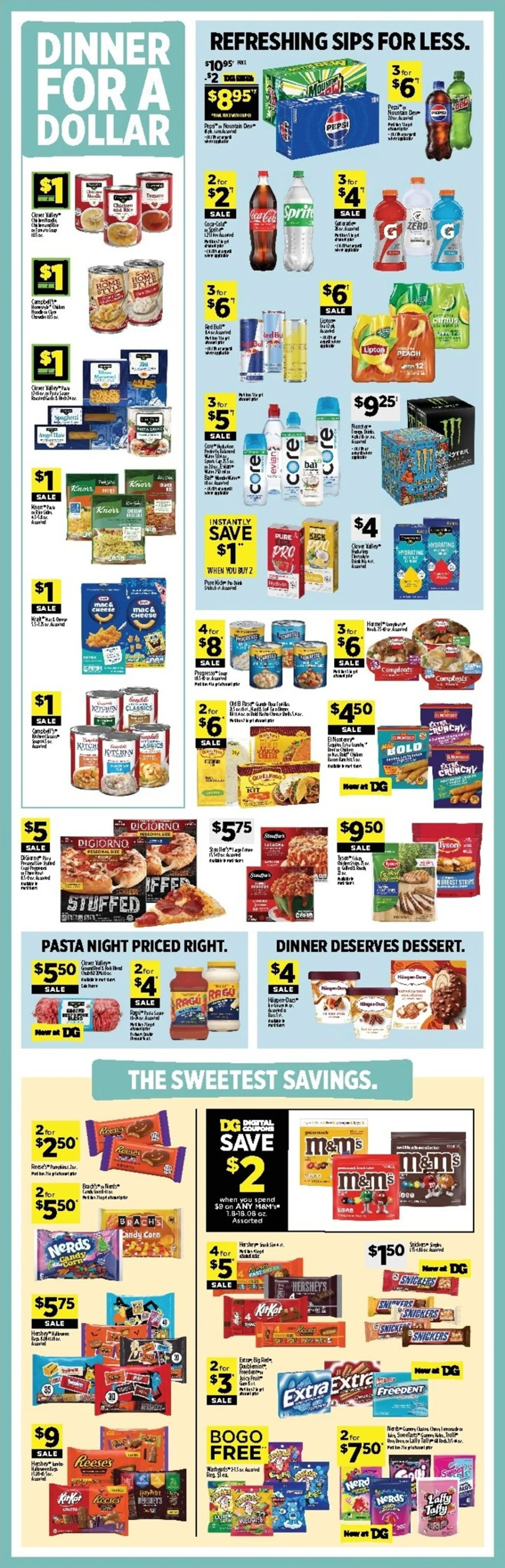 Weekly promotion DOLLAR GENERAL spanning from August 2 to August 8 2026 - Page 4 for Catalogue 365