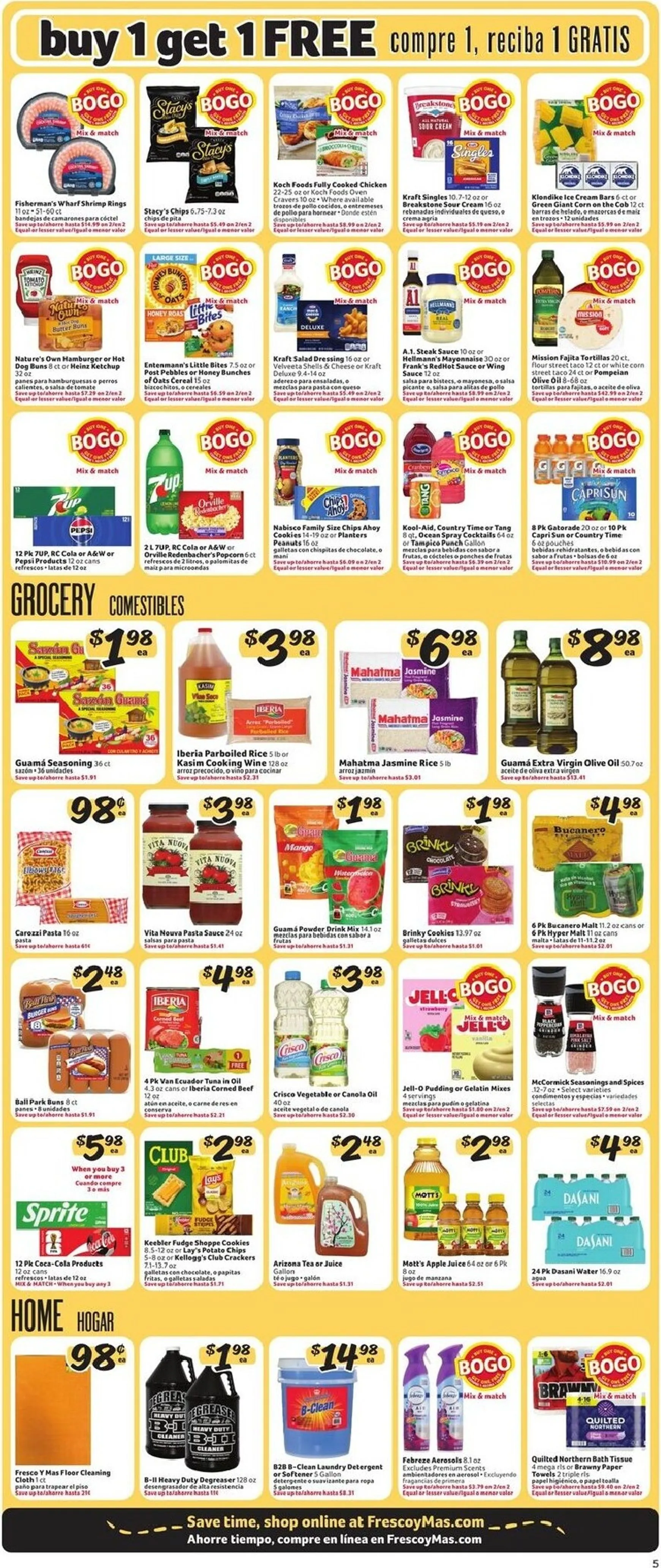 Weekly ad Current Fresco y Más leaflet valid from Wednesday 07/01/2026 to Tuesday 07/07/2026 from July 1 to July 7 2026 - Page 6