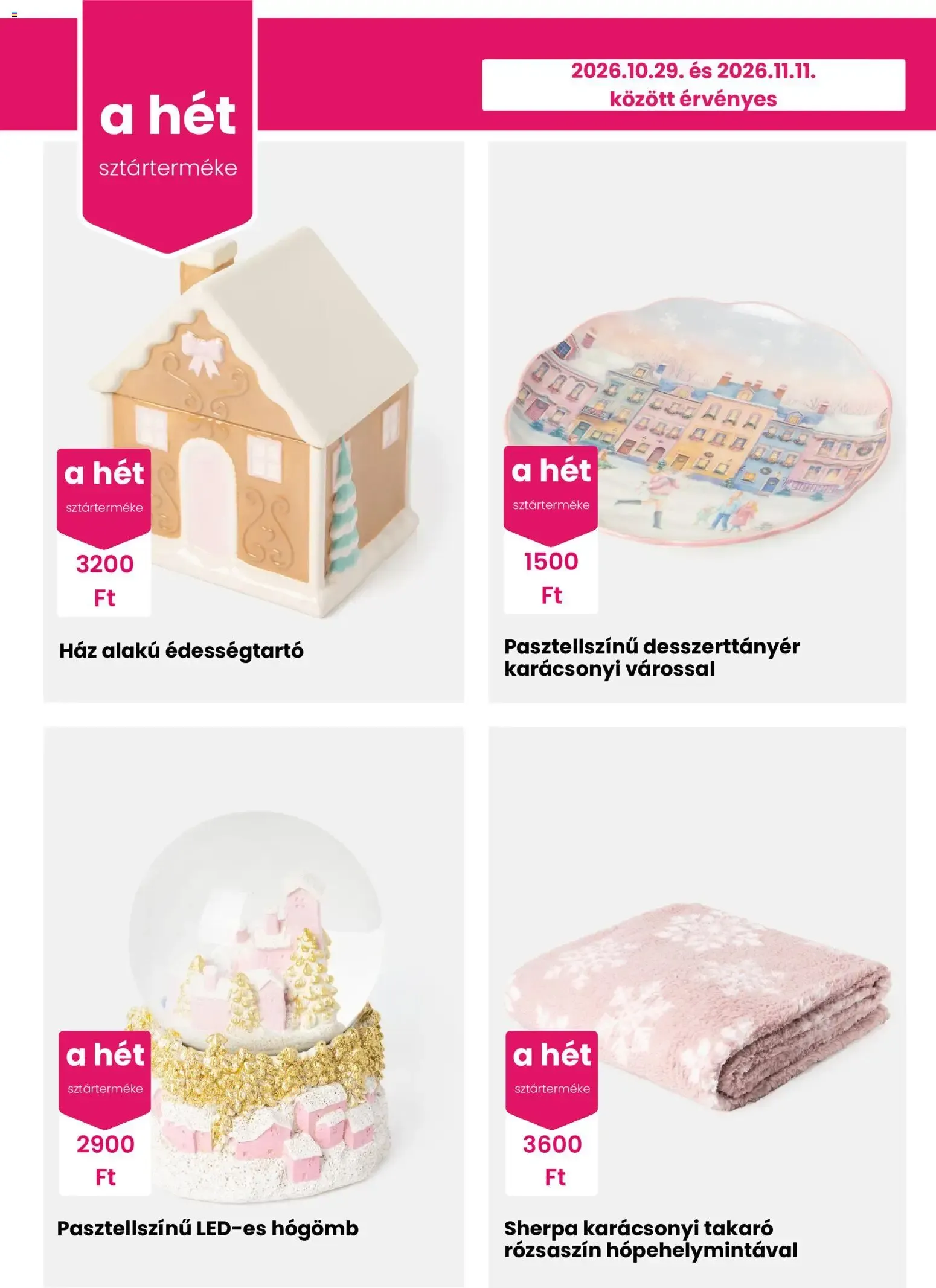 Katalógus Pasztell kollekció október 29.-tól november 11.-ig 2026. - Oldal 2