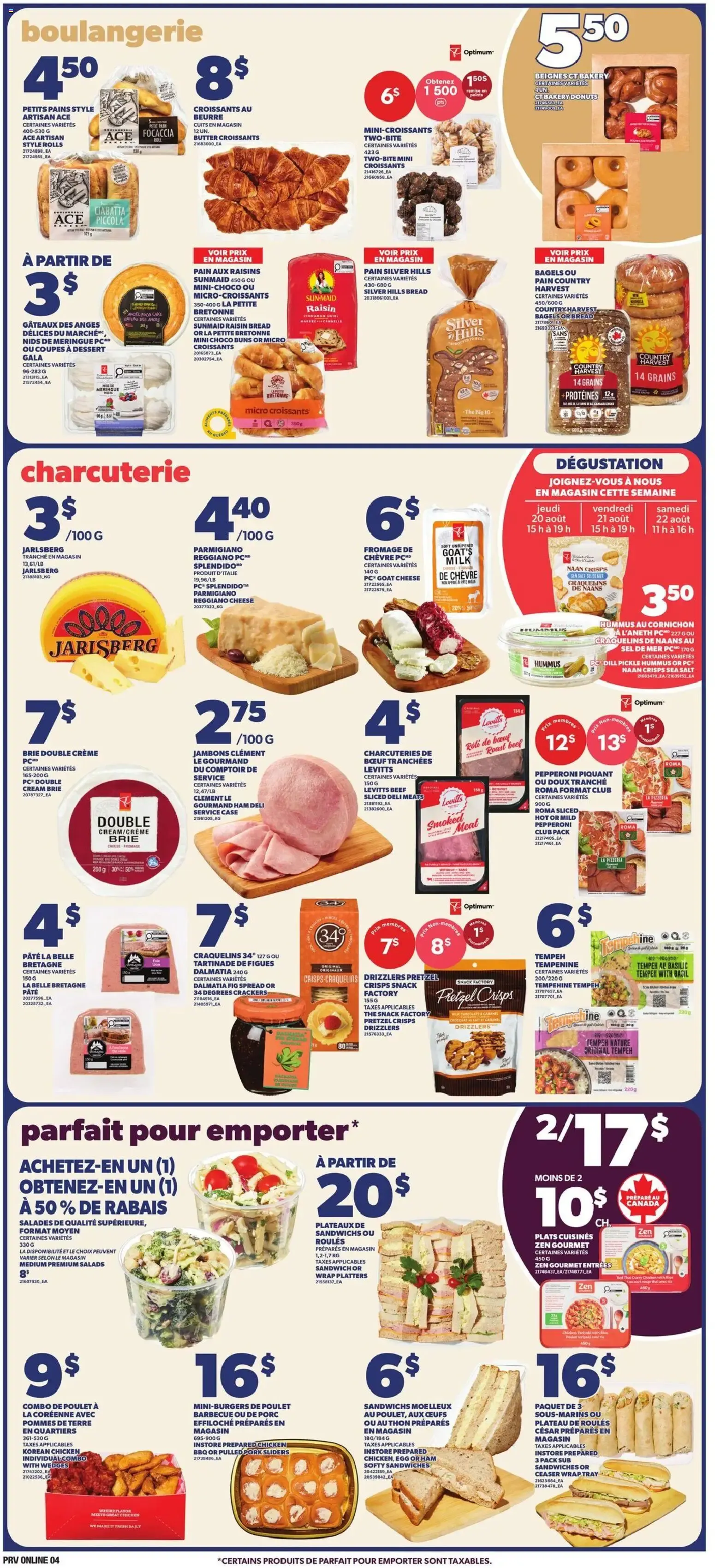 Provigo weekly flyer / circulaire from Aug 20, 2026 > weekly specials & deals from August 20 to August 26 2026 - flyer page 4