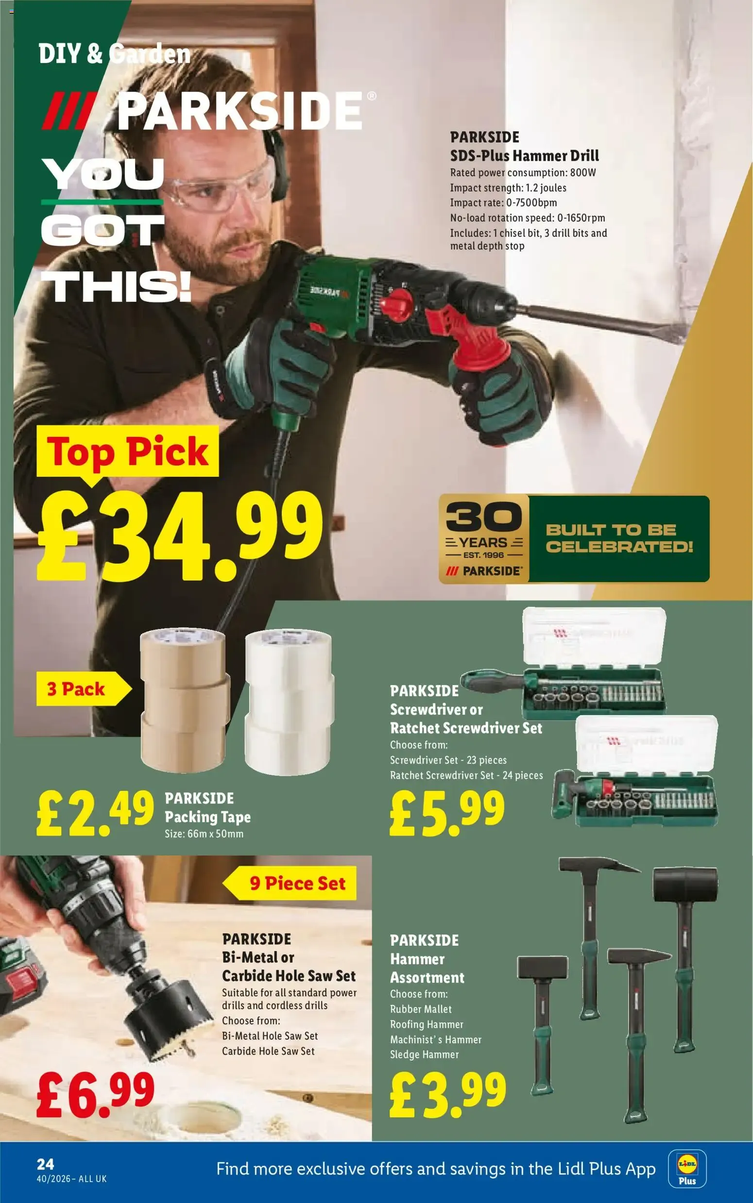 Weekly offers Lidl Wales (01/10/2026 - 07/10/2026) - Offers Online from 1 October to 7 October 2026 - Catalogue Page 28