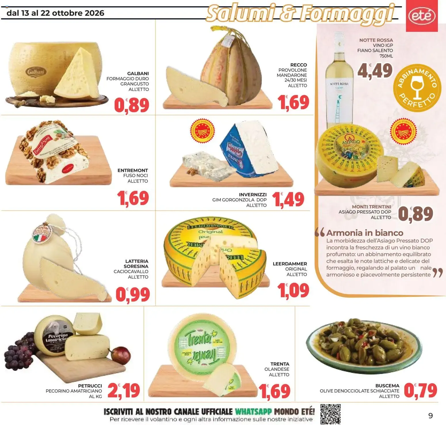 Eté volantino dal 13/10/2026 - online Offerte da 13 ottobre a 22 ottobre di 2026 - Pagina del volantino 9