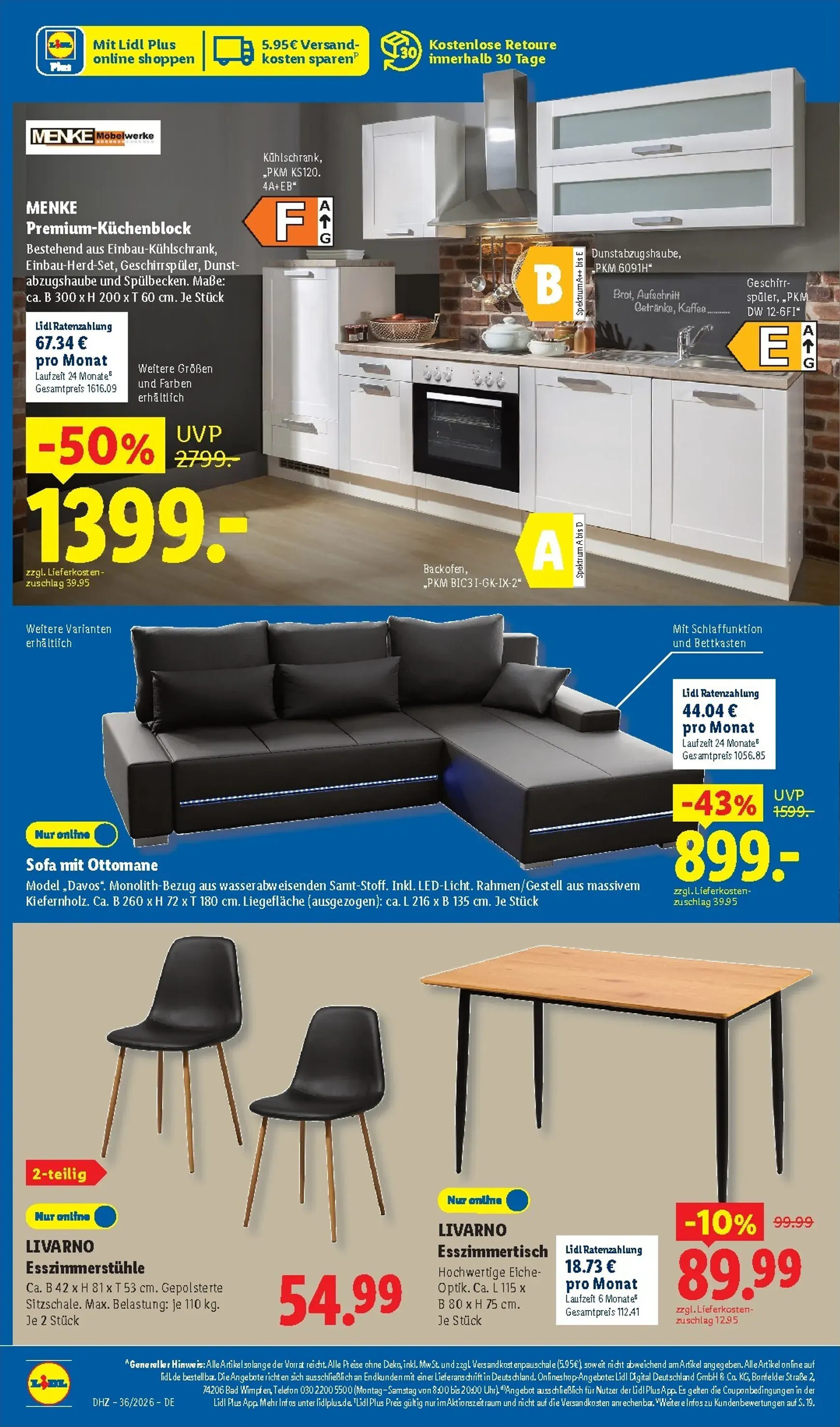 Lidl - Nonfood Prospekt nächste Woche – von Montag 31.08.2026 bis Samstag 05.09.2026 von 31. August bis 5. September 2026 - Prospekt seite 26