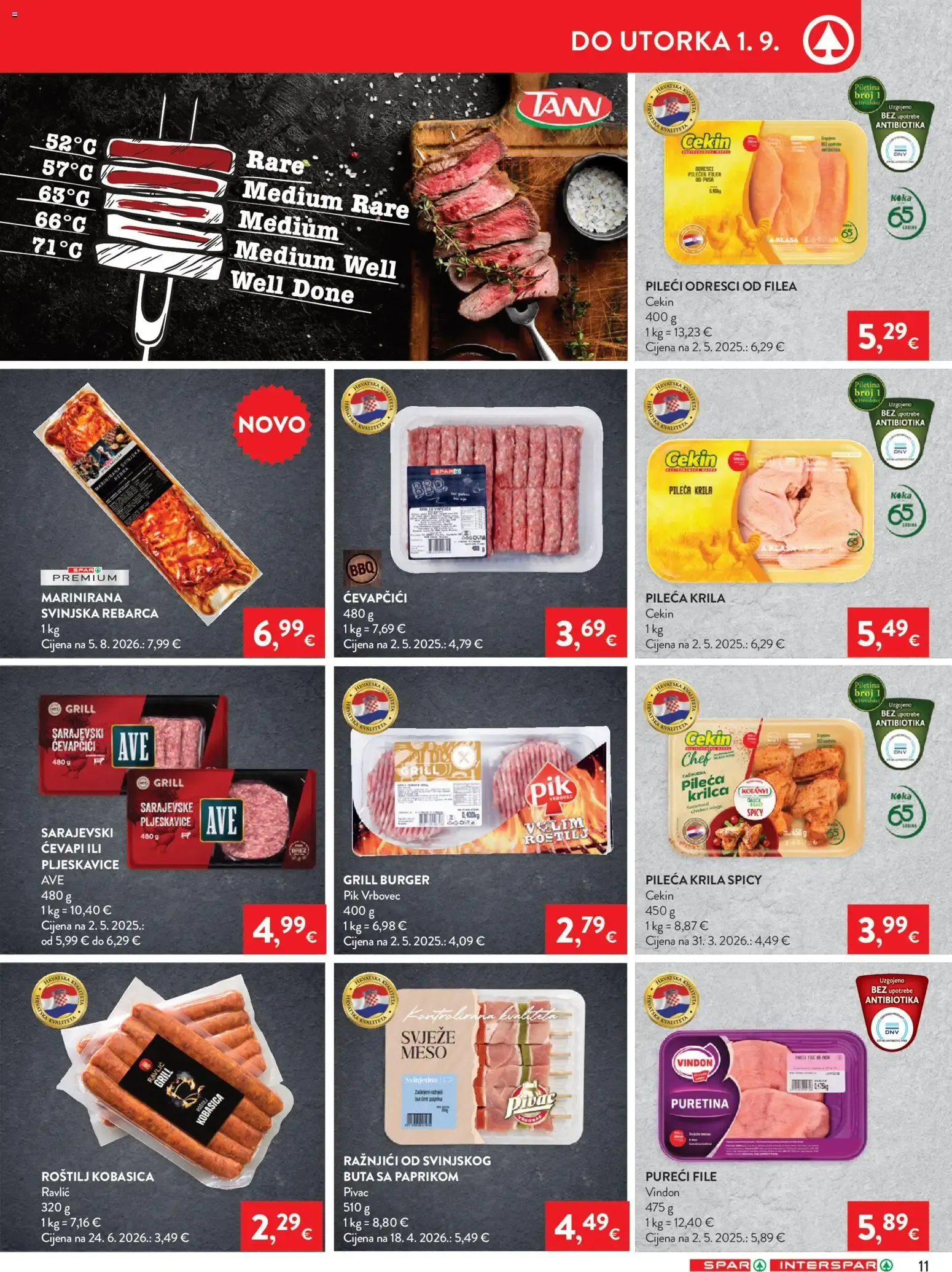 Katalog Interspar Katalog akcija od 26.08.2026 od 26. kolovoza do 1. rujna 2026. - Pregled Stranica 13