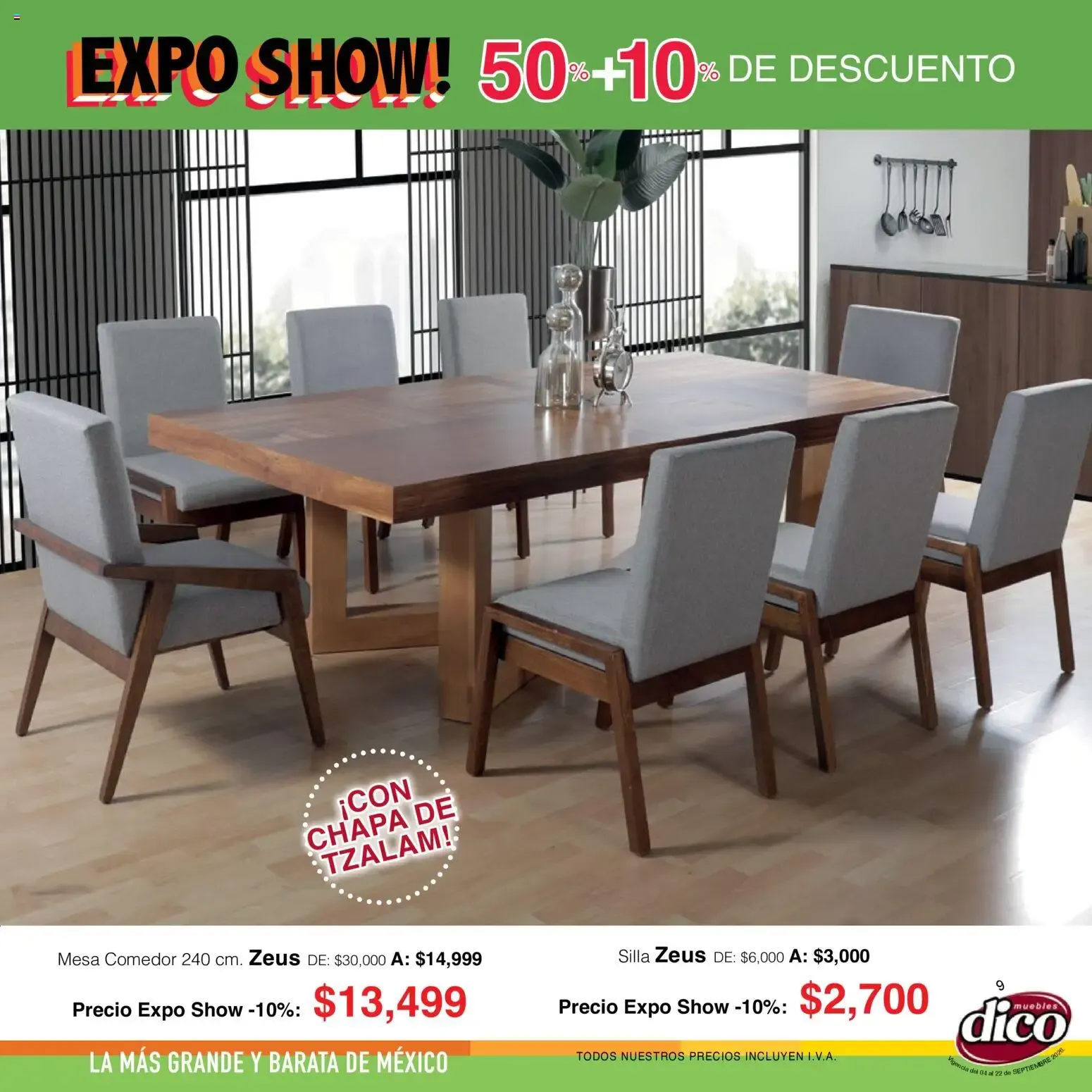 Catálogo de Muebles Dico catálogo Expo Show (04/09/2026 - 22/09/2026) - catálogo en línea 4 de septiembre al 22 de septiembre 2026 - Pagina 9