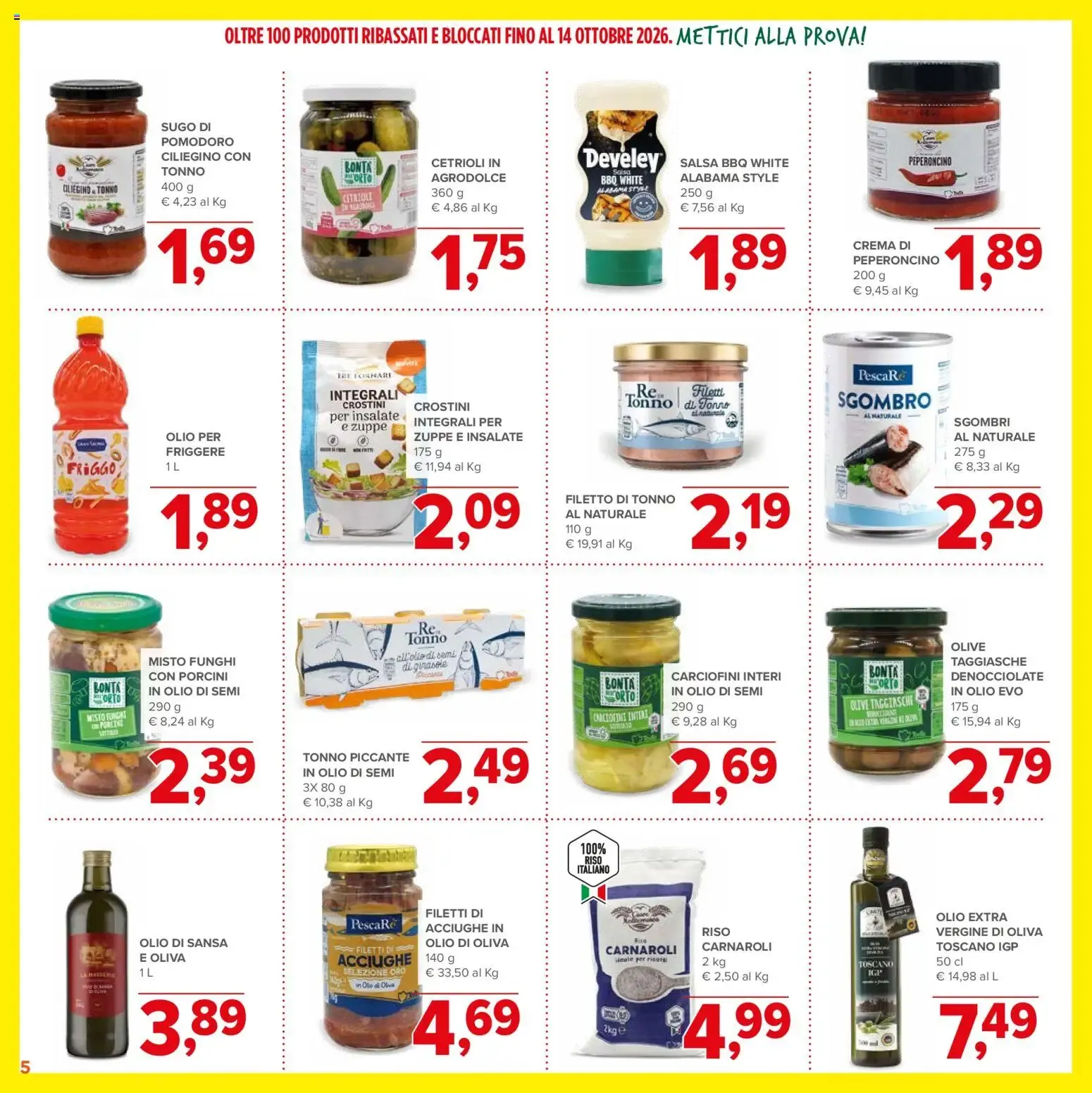 Nuovo Todis volantino Bassi & Bloccati dal 20/08/2026 > offerte anteprima 🛍️ da 20 agosto a 14 ottobre di 2026 - Pagina del volantino 5