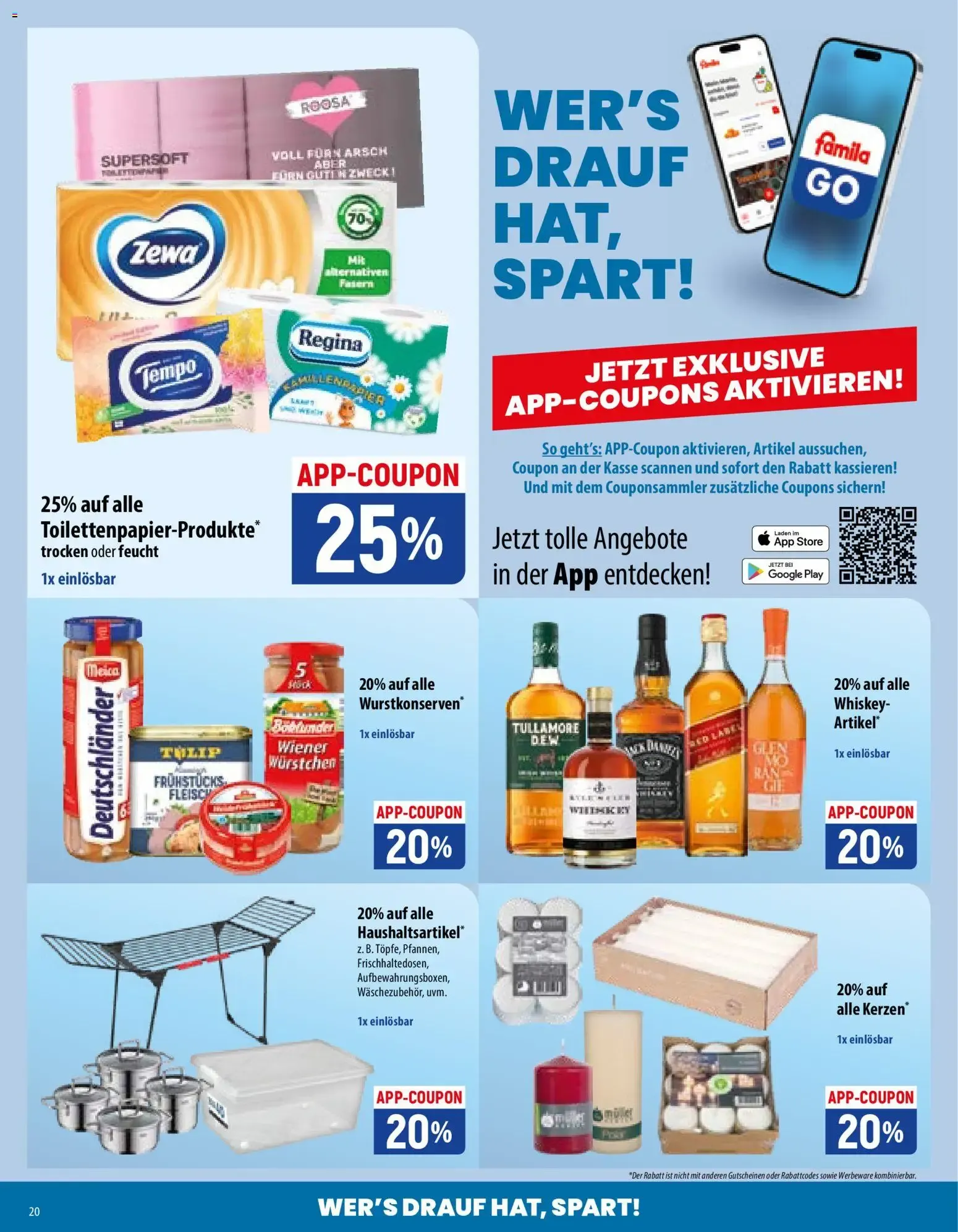 Famila Prospekt (ab 02.11.2026) zum Blättern von 2. November bis 7. November 2026 - Prospekt seite 20