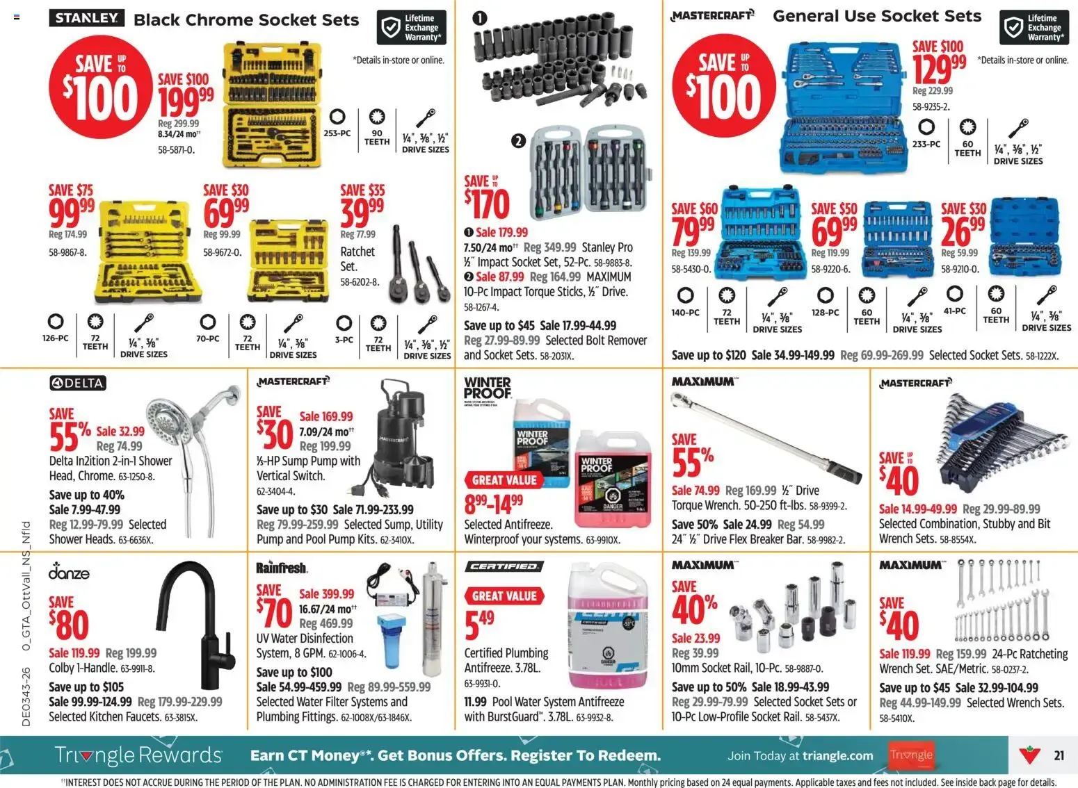 Canadian Tire Canada's Fall Store Deals from October 22 to October 28 2026 - flyer page 20
