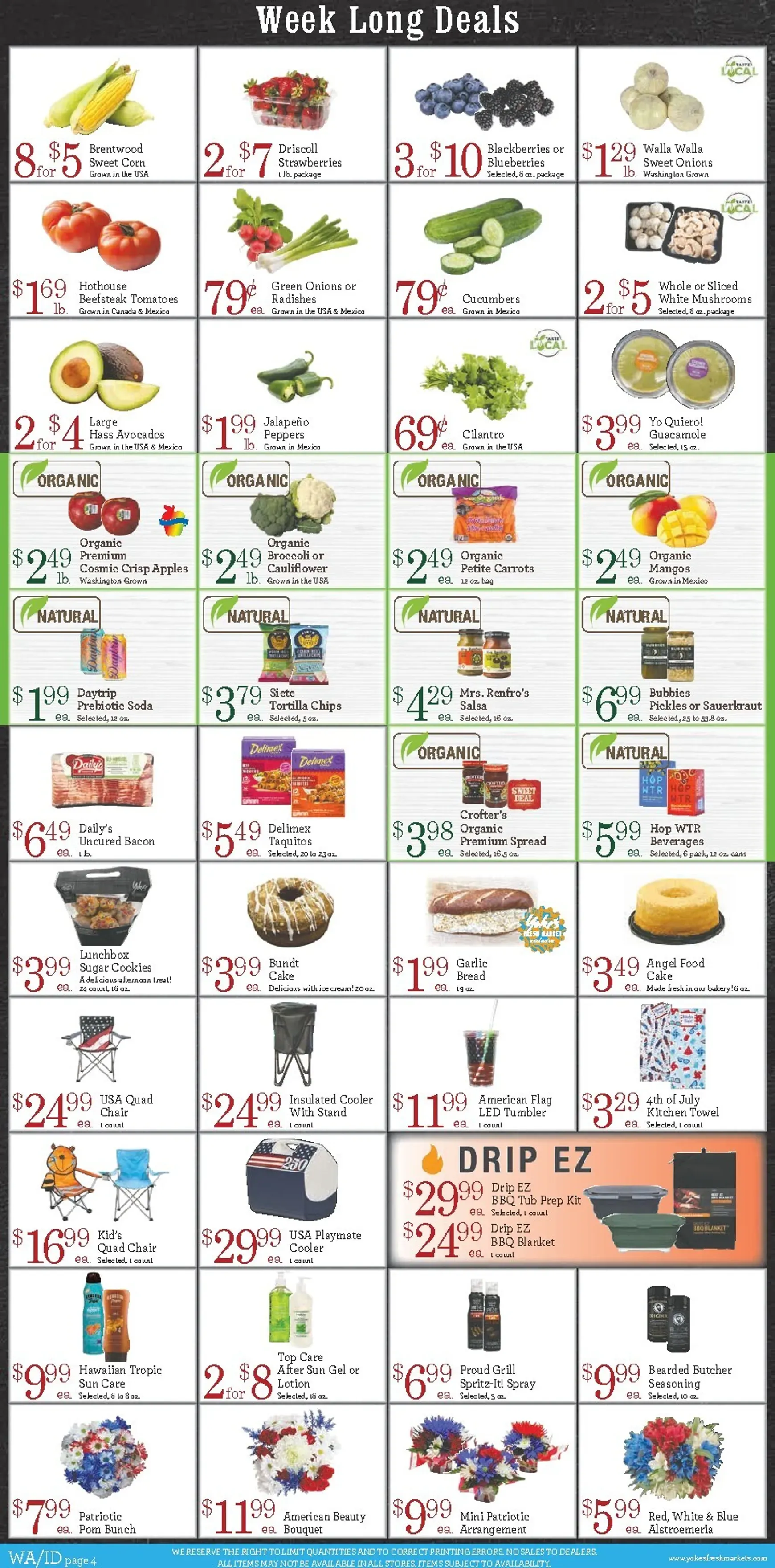 Weekly ad Yoke's Fresh Market - Happy 4th of July 250th Anniversary from July 1 to July 7 2026 - Page 4