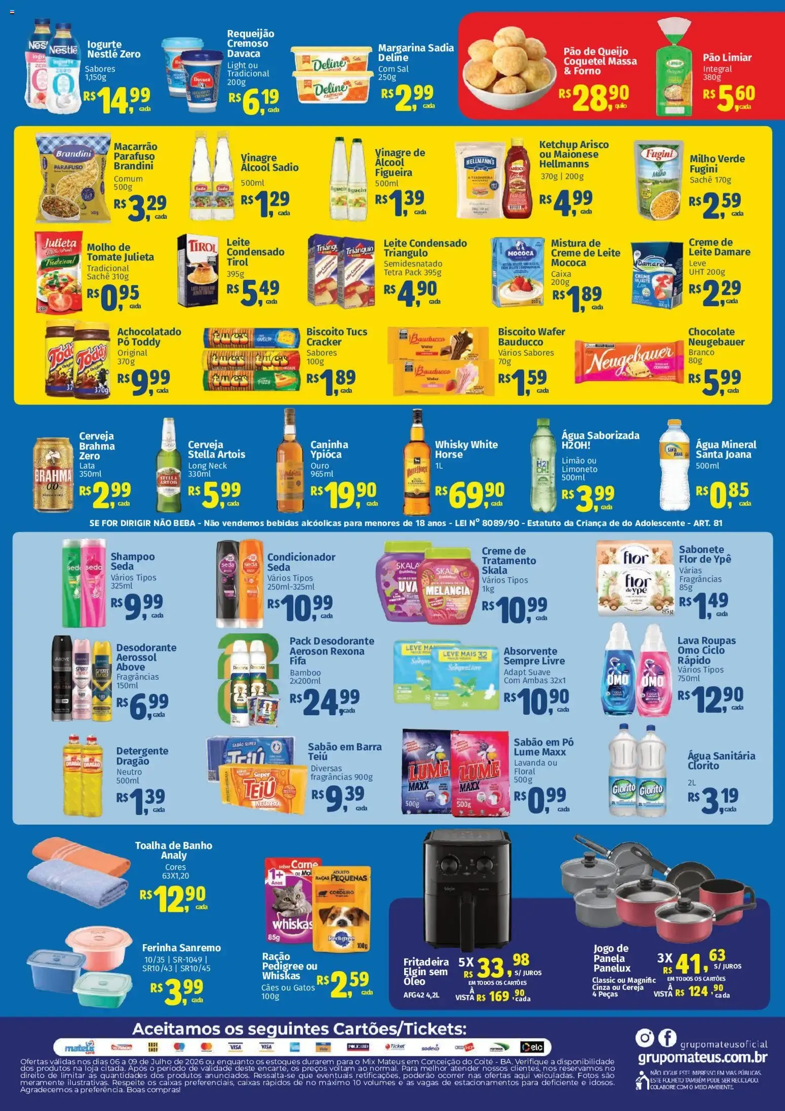 Encarte de Ofertas Mix Mateus 6 de julho até 9 de julho 2026 - Pagina 2