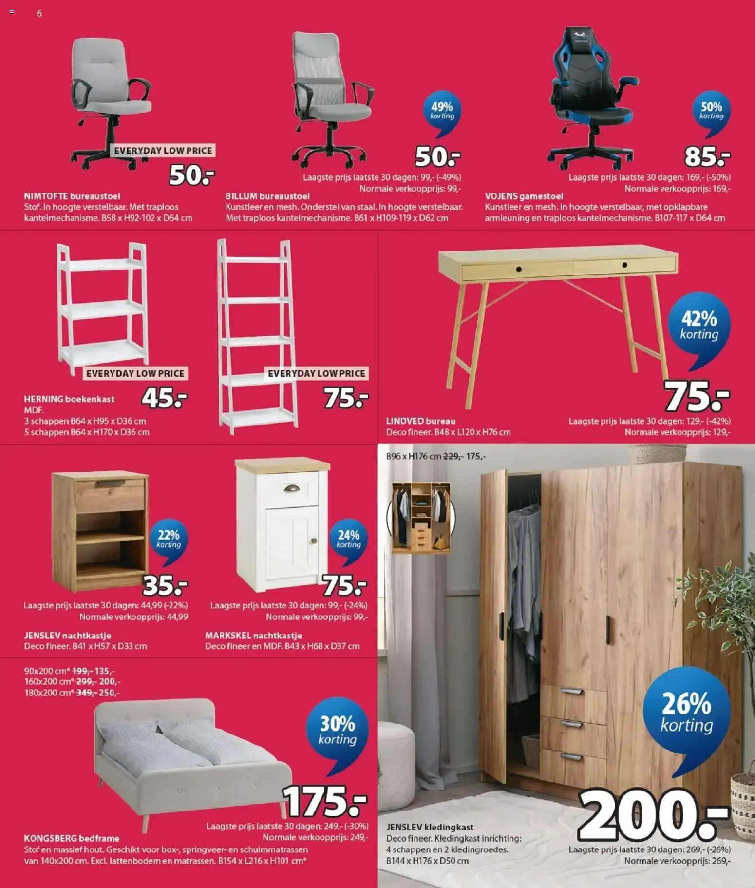 JYSK Sale: Tuindagen tot 60% korting van 6 juli tot 19 juli 2026 - Folder pagina 6