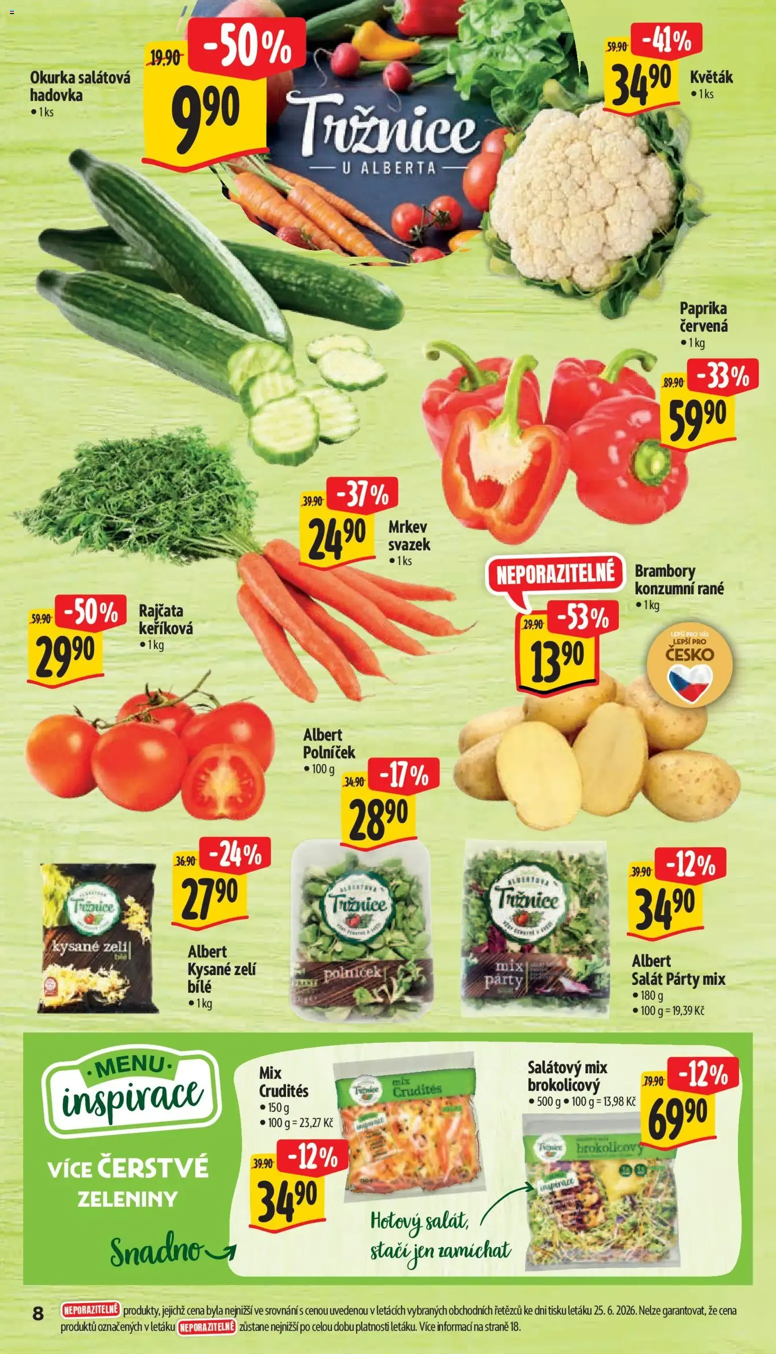 Albert leták - Supermarket od 01.07.2026 - Akční leták - 1. července 7. července 2026 - Page 14