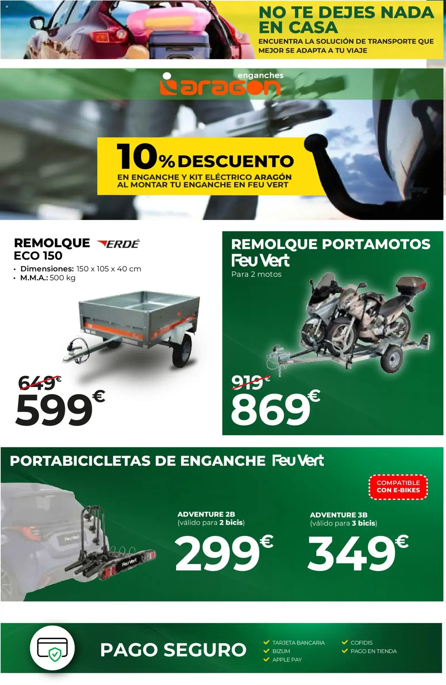 Catálogo de Feu Vert: Equípate para tus escapadas 28 de mayo al 1 de julio 2026 - Página 8