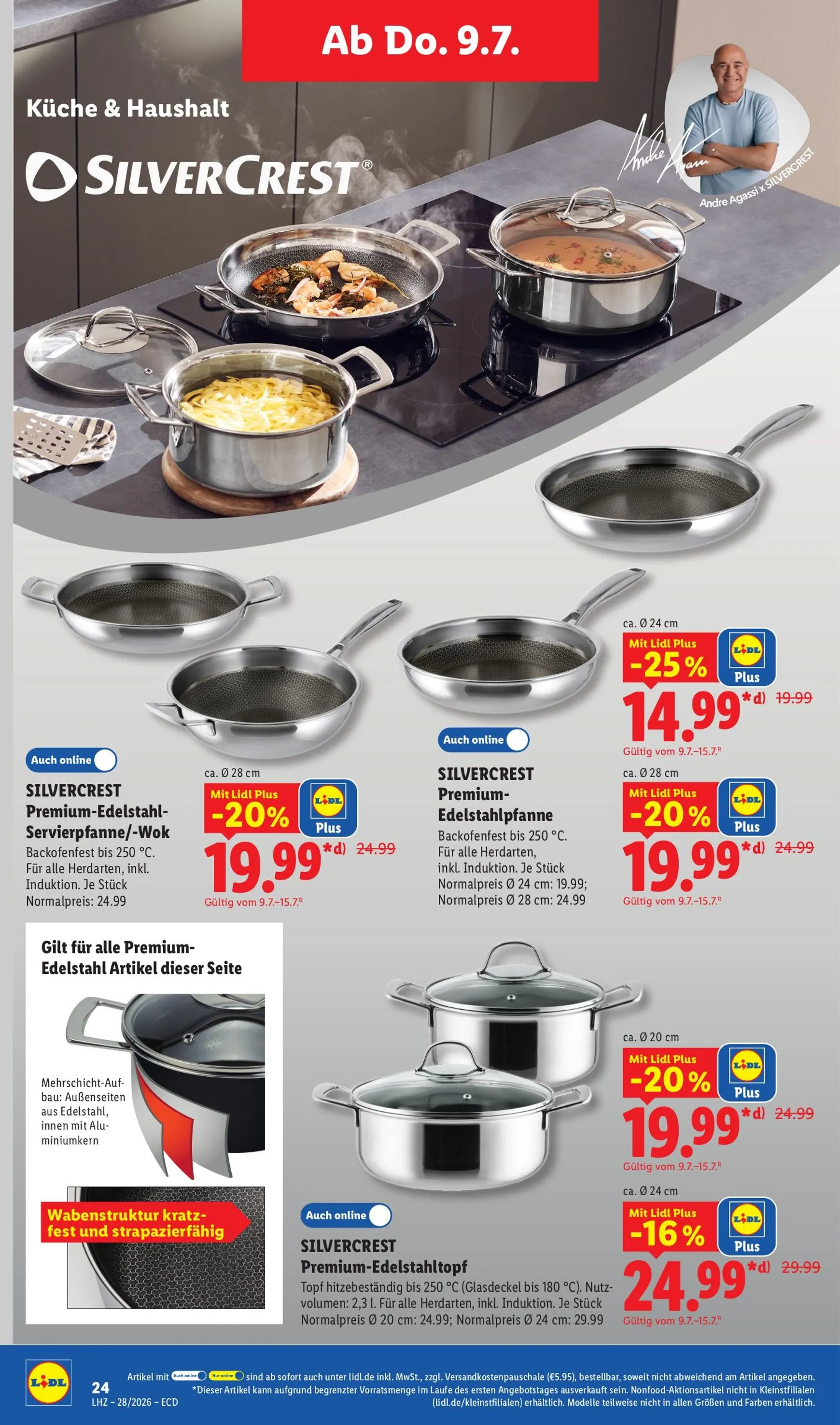 Lidl - Angebot der Woche Prospekt nächste Woche – von Montag 06.07.2026 bis Samstag 11.07.2026 von 6. Juli bis 11. Juli 2026 - Prospekt seite 22