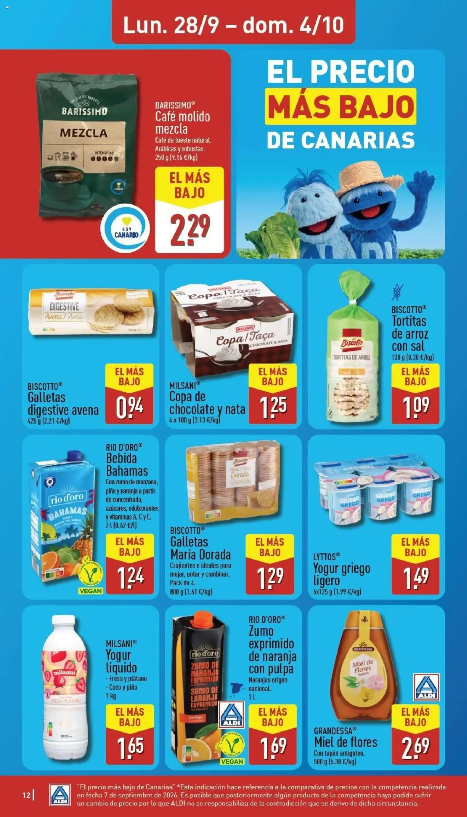 Catálogo de Aldi folleto Canarias del 28/09/2026 | Catálogo 28 de septiembre al 4 de octubre 2026 - Página 11
