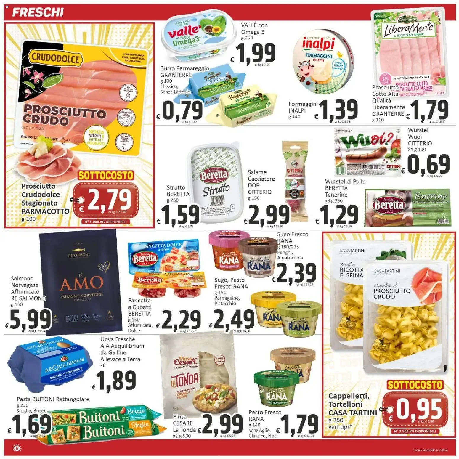 Supermercati Paghi Poco - Sottocosto da 23 ottobre a 2 novembre di 2026 - Pagina del volantino 6