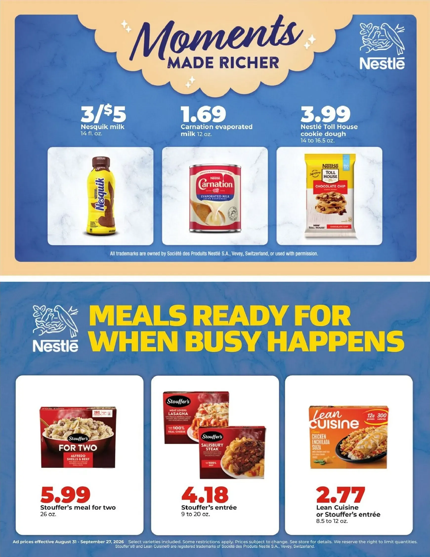 Weekly ad Current Hy Vee - September leaflet valid from Monday 08/31/2026 to Sunday 09/27/2026 from August 31 to September 27 2026 - Page 10