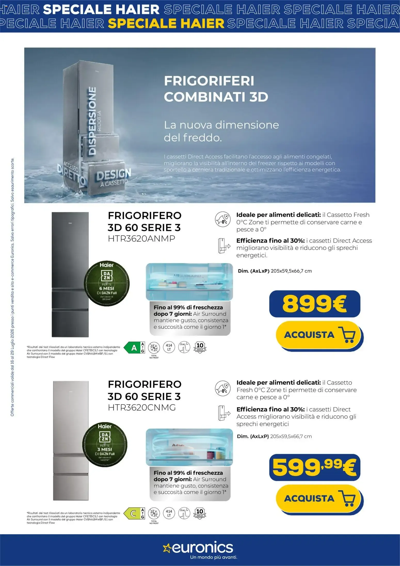 Euronics Tech Speciale Haier da 16 luglio a 29 luglio di 2026 - Pagina del volantino 7