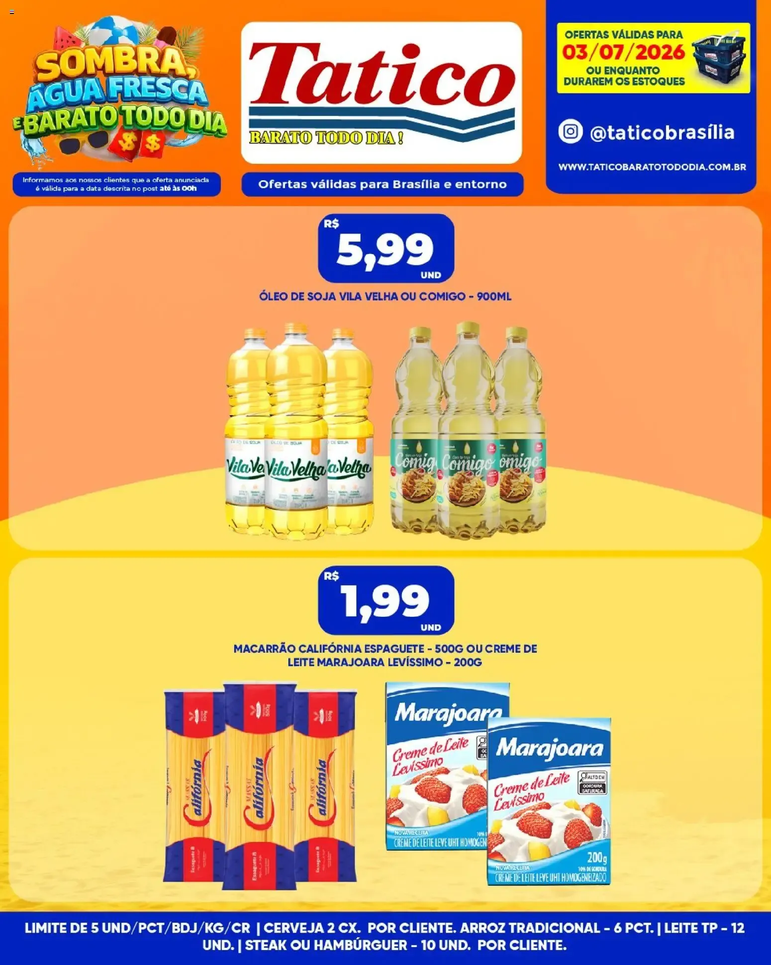 Encarte de Tatico ofertas do Dia de 03/07/2026 | Promoções Online 3 de julho até 3 de julho 2026 - Pagina 2