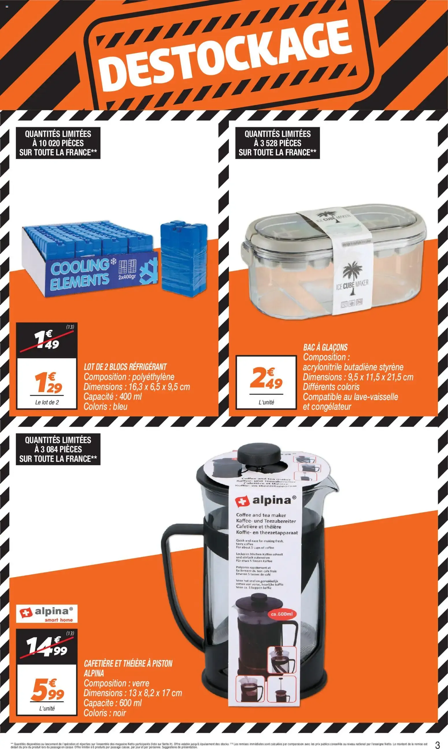 Netto - Destockage de juin à partir du 02/06/2026 - promo en ligne du 2 juin au 30 juin 2026 - Catalogue page 3