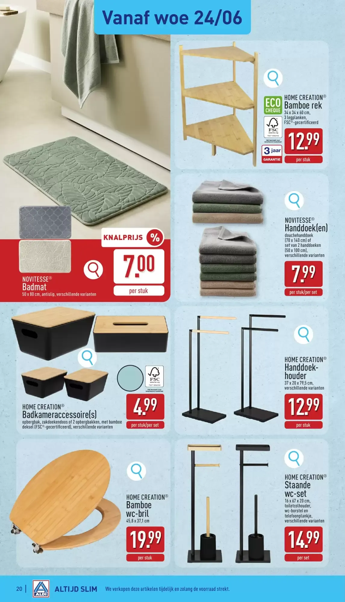 ALDI Folder van ma 22/06 t.e.m. zat 27/06 van 22 juni tot 27 juni 2026 - folder pagina 20