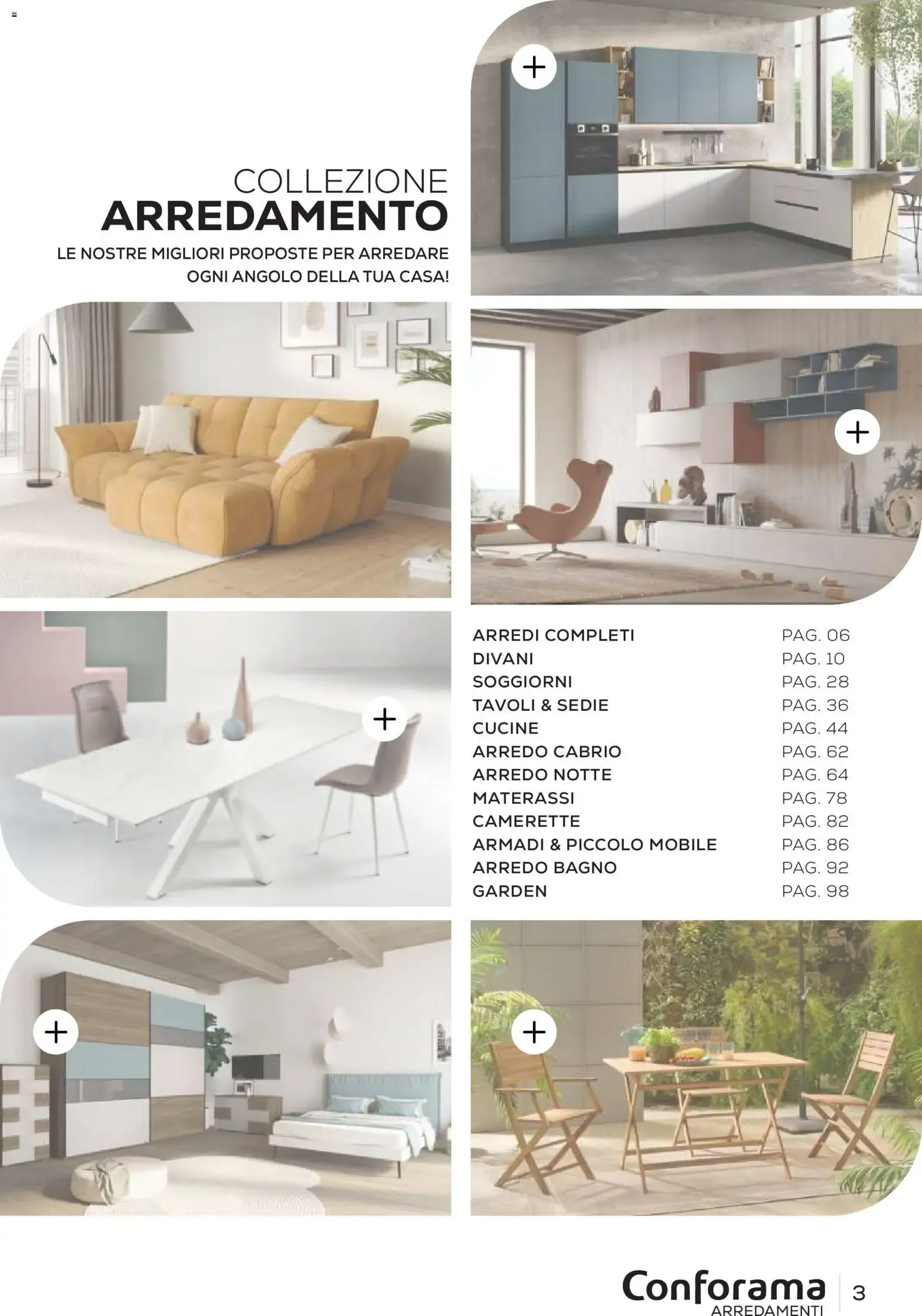 Conforama Arredamenti - Catalogo Primavera/Estate 2026 da 22 giugno a 30 settembre di 2026 - Pagina del volantino 3