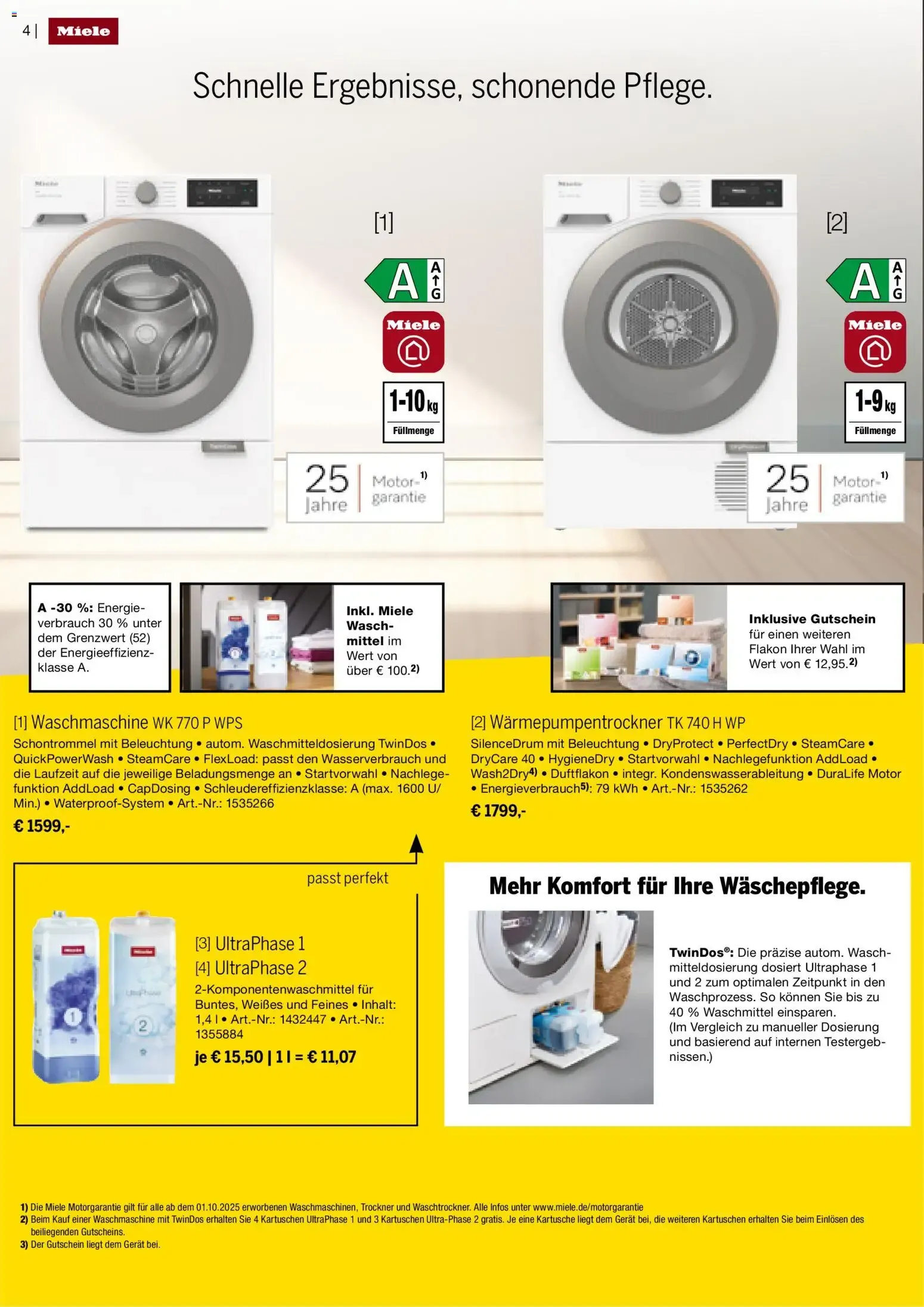 Medimax Prospekt Miele (ab 22.10.2026) zum Blättern von 22. Oktober bis 4. November 2026 - Prospekt seite 4