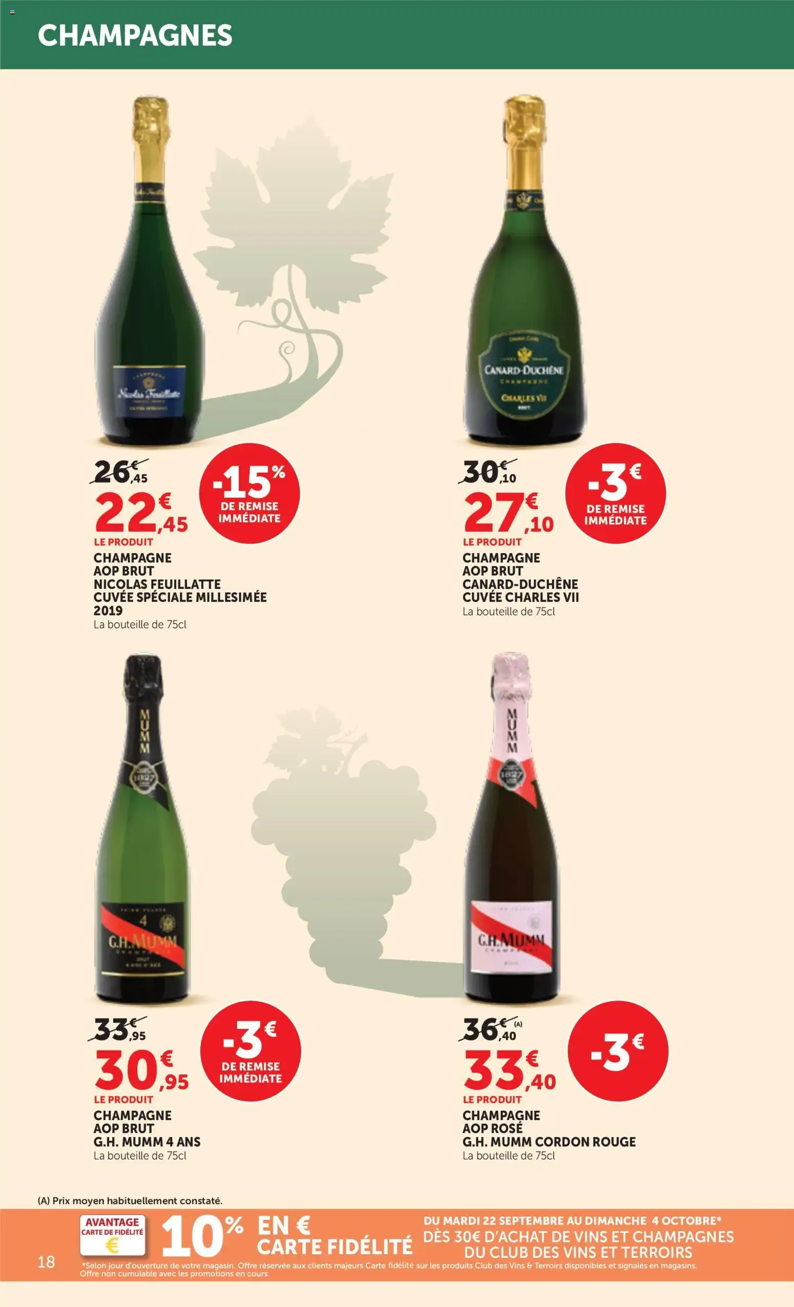 bi1 Foire aux vins supermarché à partir du 22/09/2026 - promo en ligne du 22 septembre au 4 octobre 2026 - Catalogue page 18