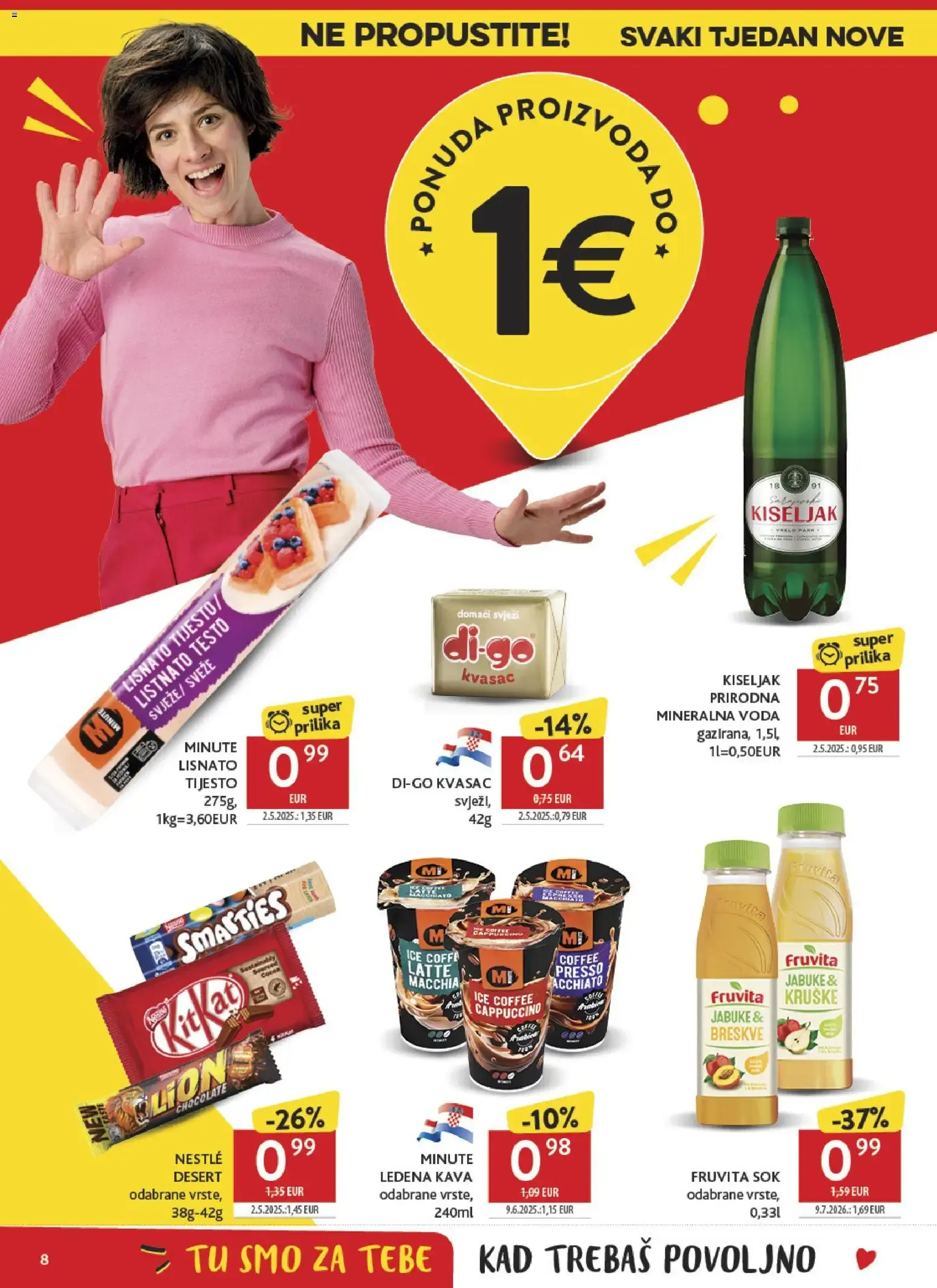 Katalog Konzum Katalog novi od 16.09.2026 na listanje > letak digitalni od 16. rujna do 22. rujna 2026. - Pregled Stranica 8
